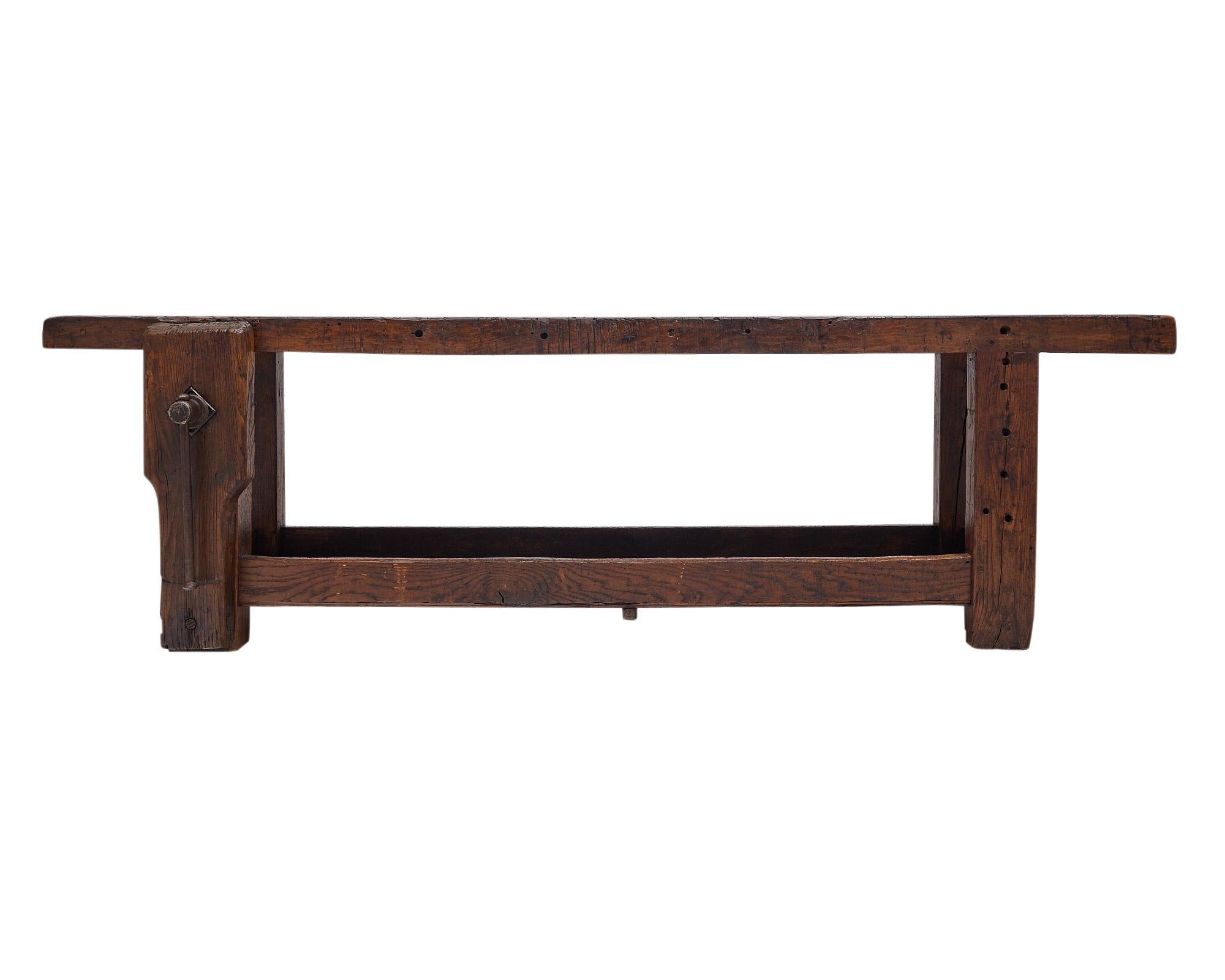 Antique French Workbench In Good Condition In Austin, TX