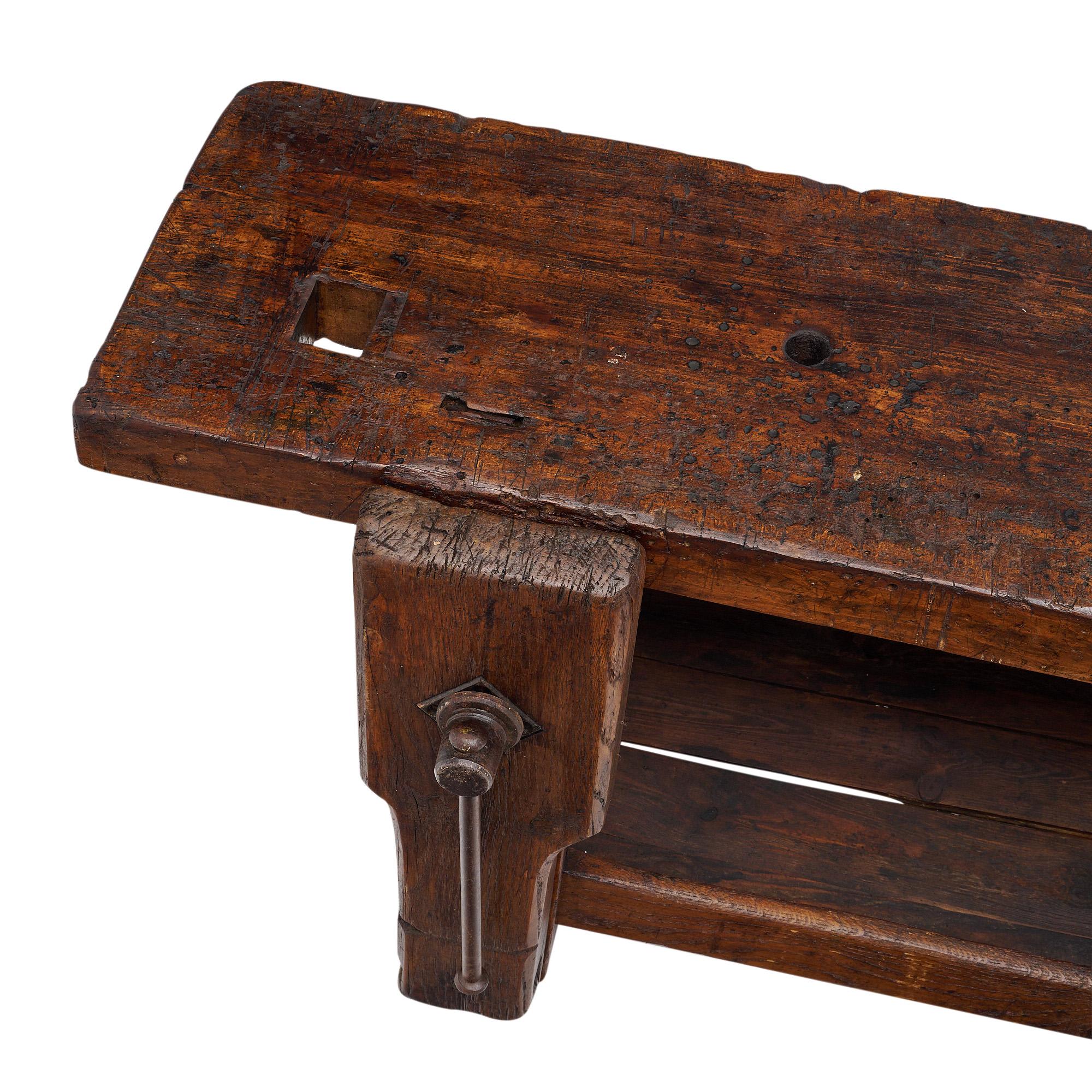 Iron Antique French Workbench