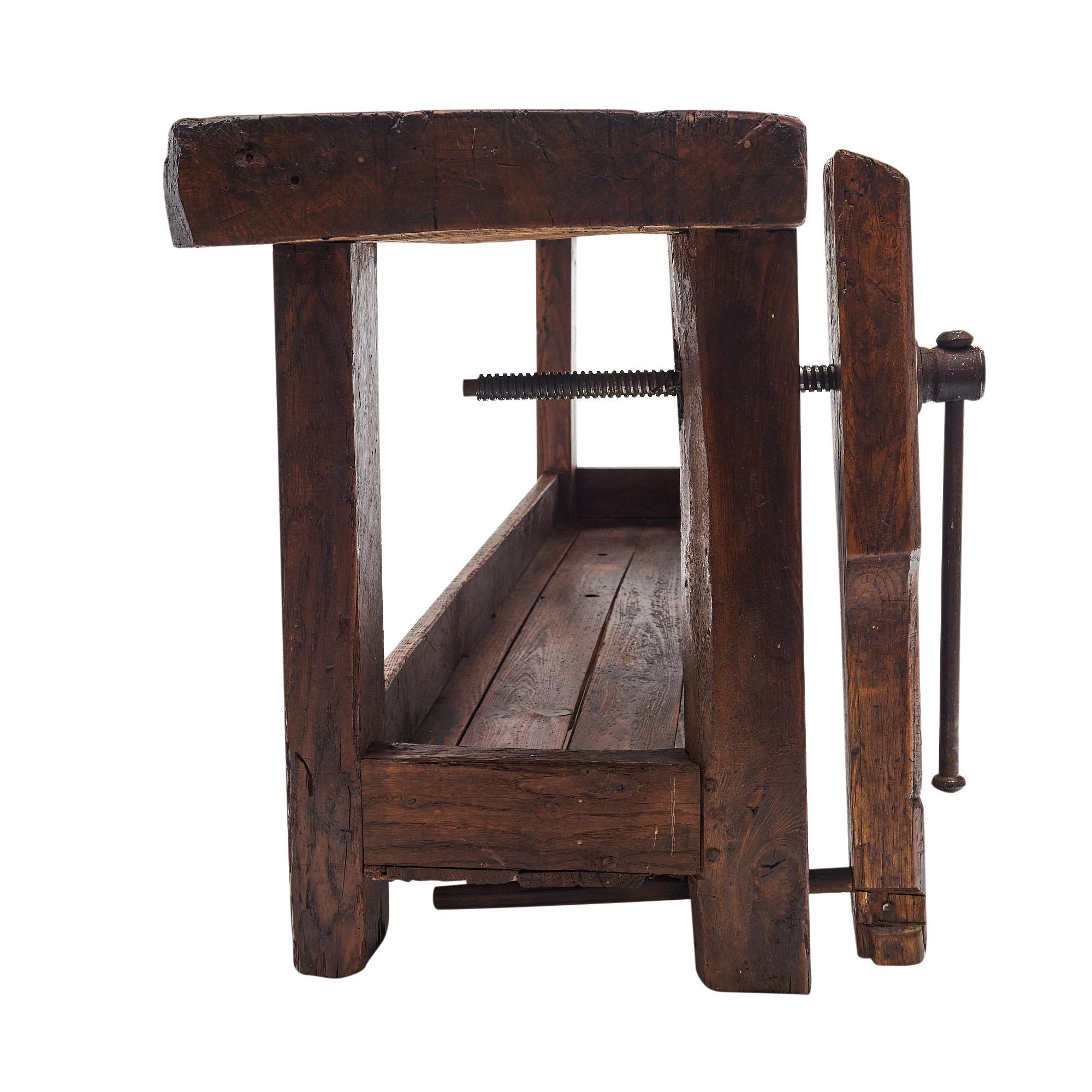 Antique French Workbench 2