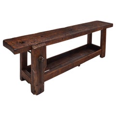 Antique French Workbench