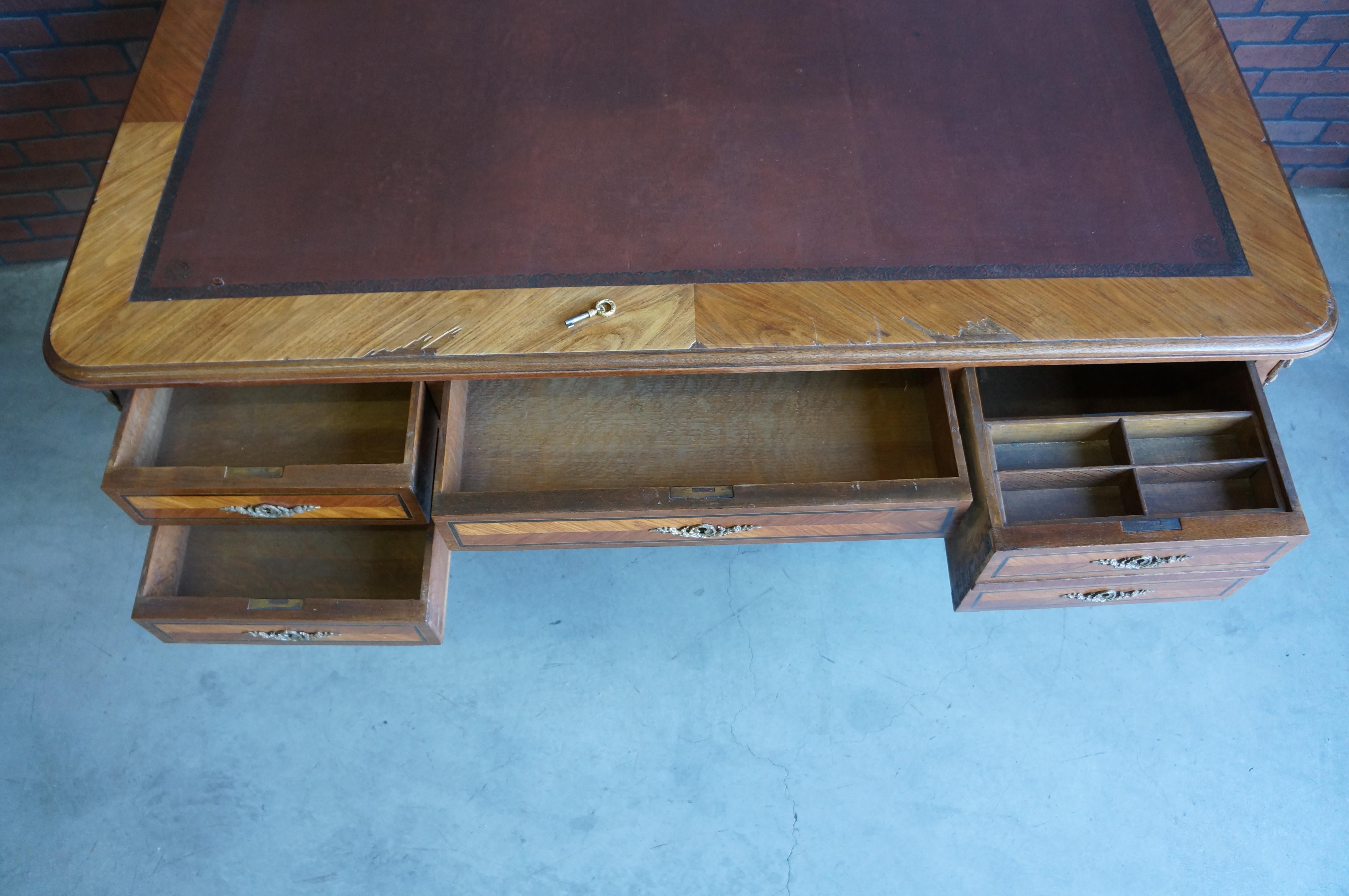Antique French Writing Desk In Good Condition For Sale In Portland, OR