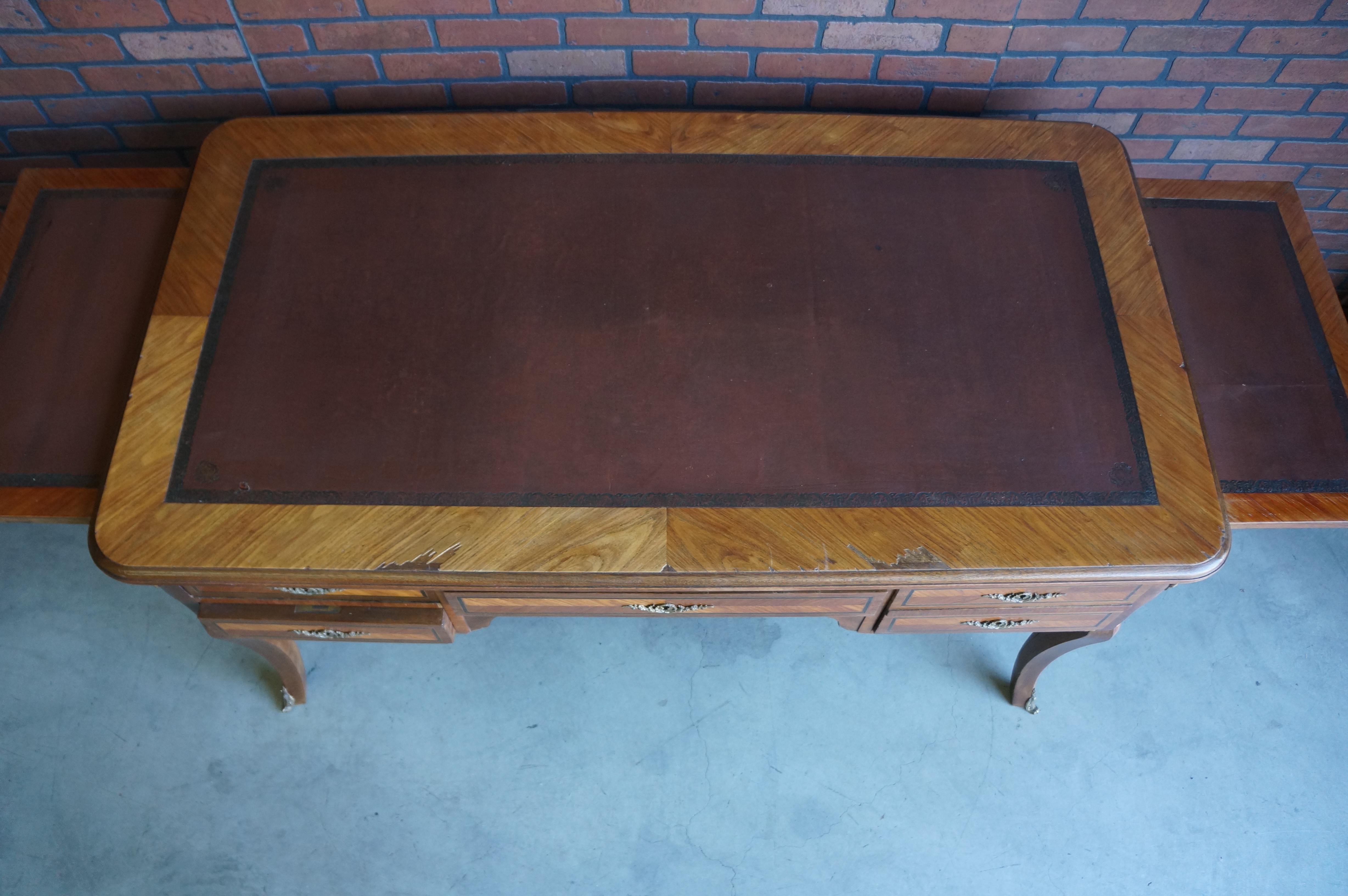 20th Century Antique French Writing Desk For Sale