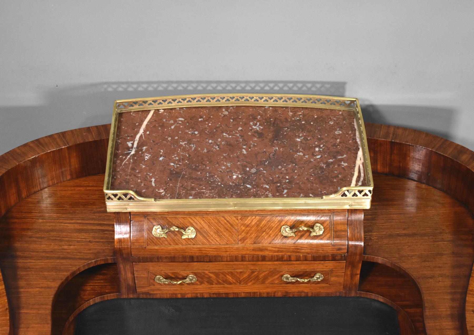 Antique French Writing Table Transition Style Louis XV – Louis XVI 1
