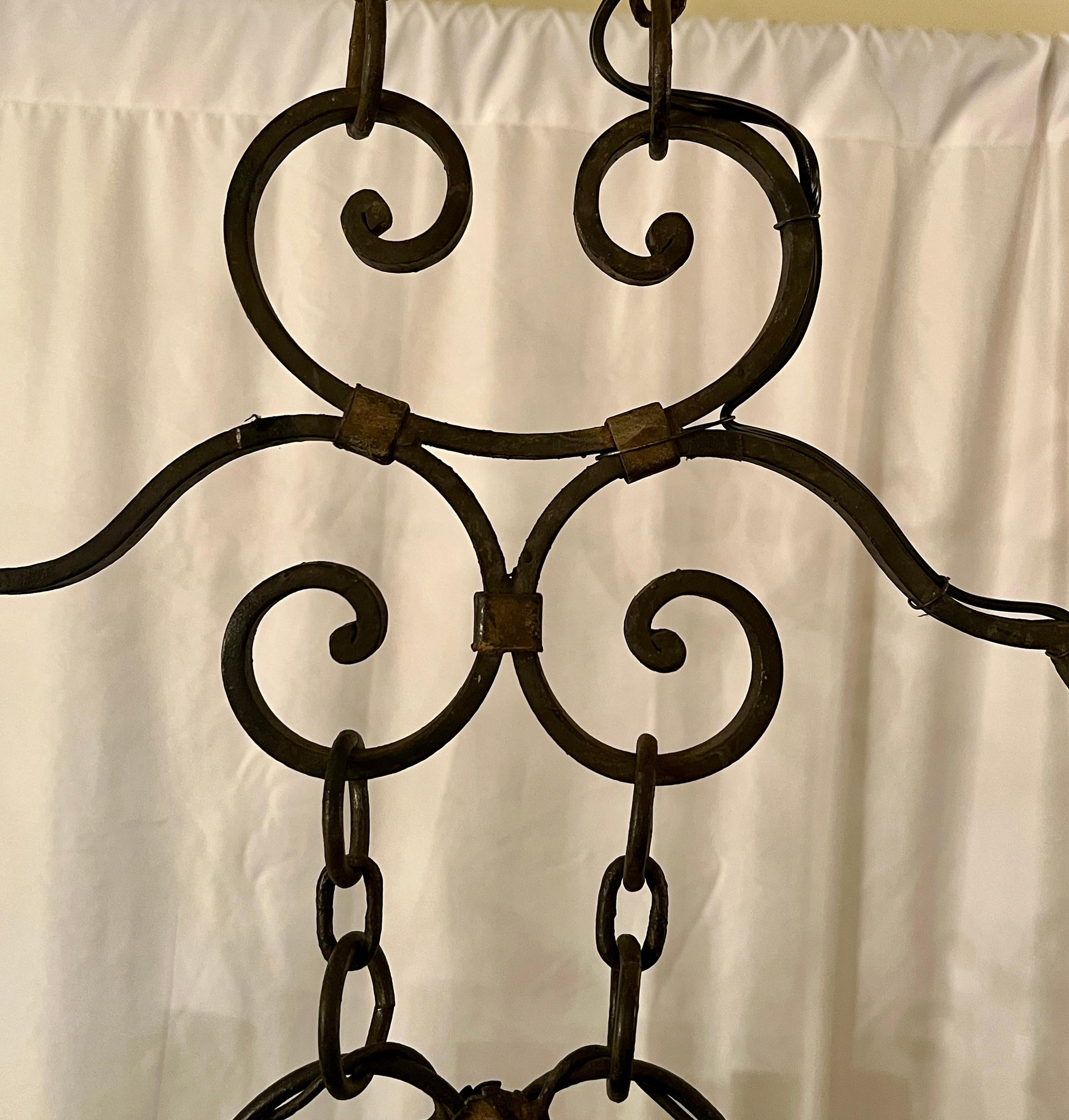 Early 20th Century Antique French Wrought Iron 