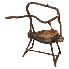 Used French Wrought Iron Wine Bellows from Bordeaux, Late 1800s