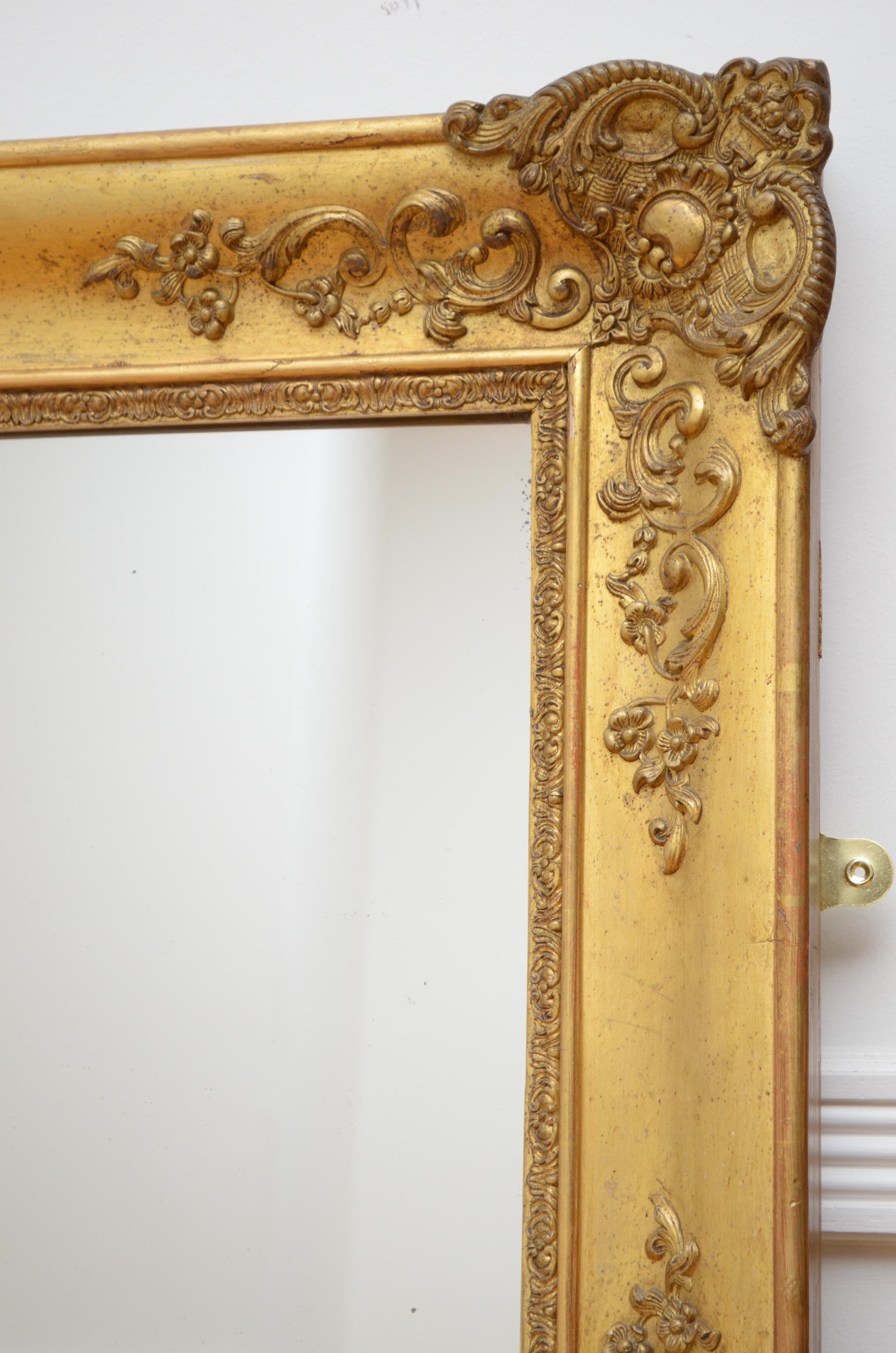 Mid-19th Century Antique French 19th Century Mirror