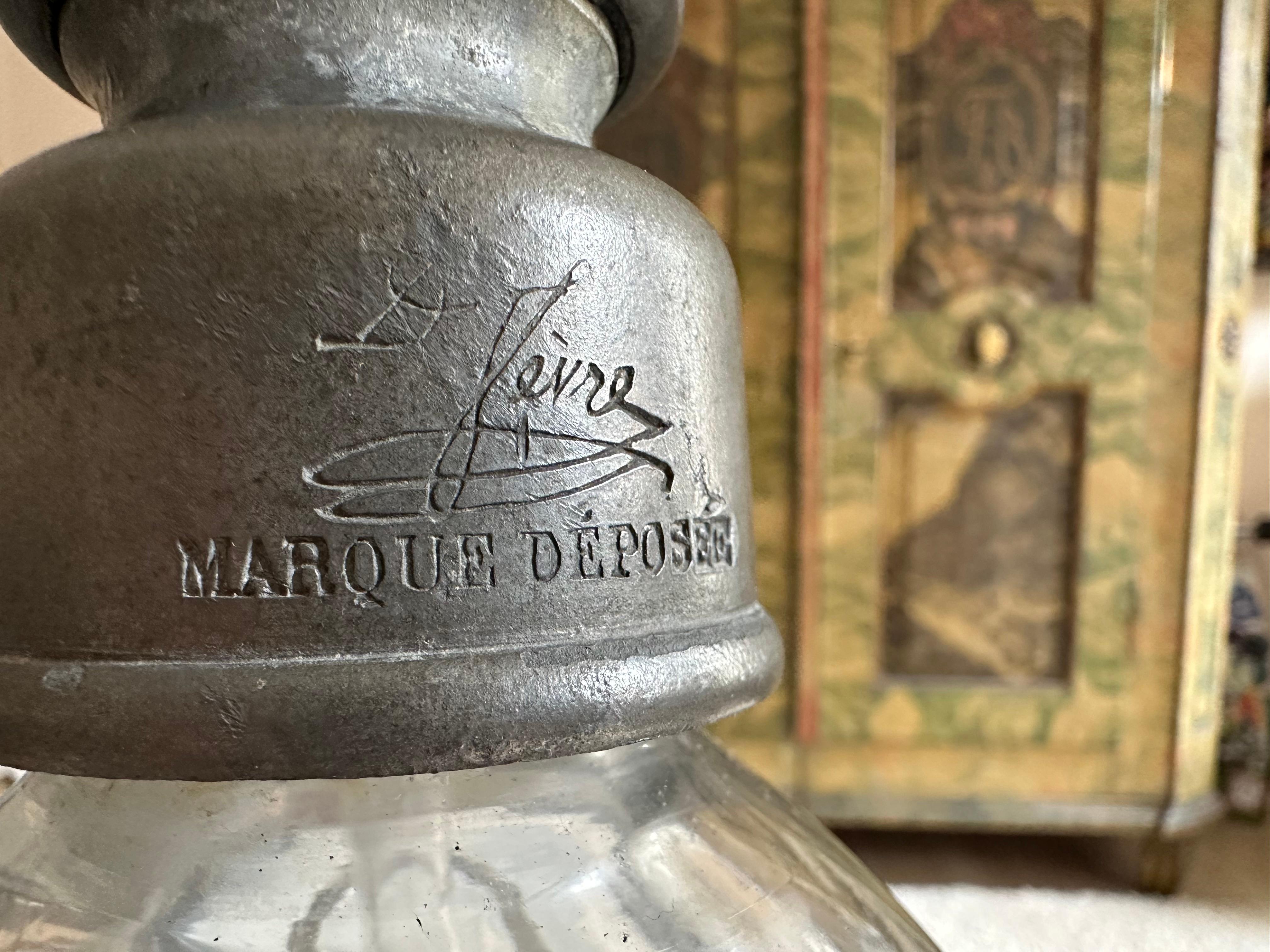 Antique French XL double Soda Siphon �– Paris, circa 1890 For Sale 4