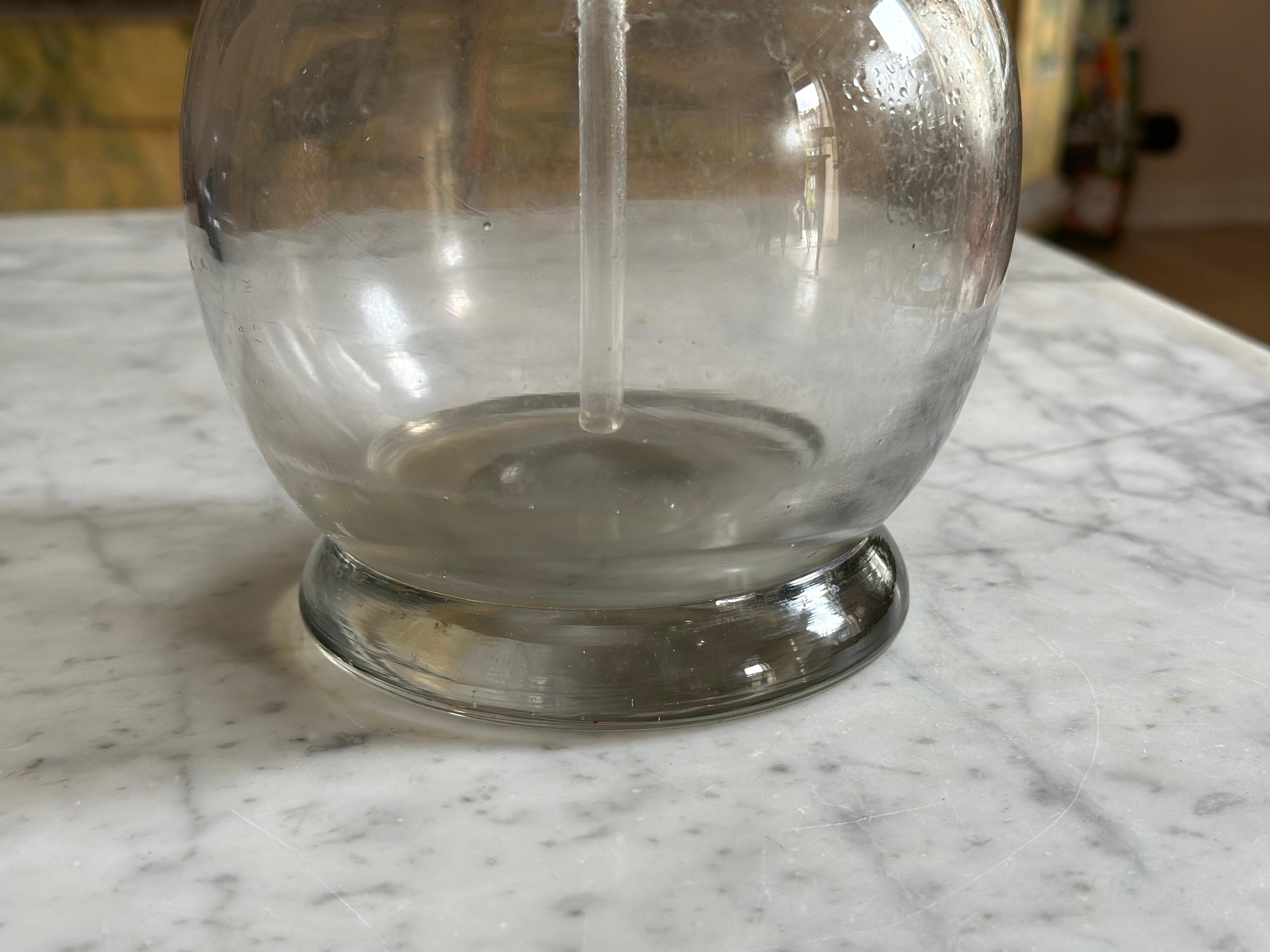 Belle Époque Antique French XL double Soda Siphon – Paris, circa 1890 For Sale