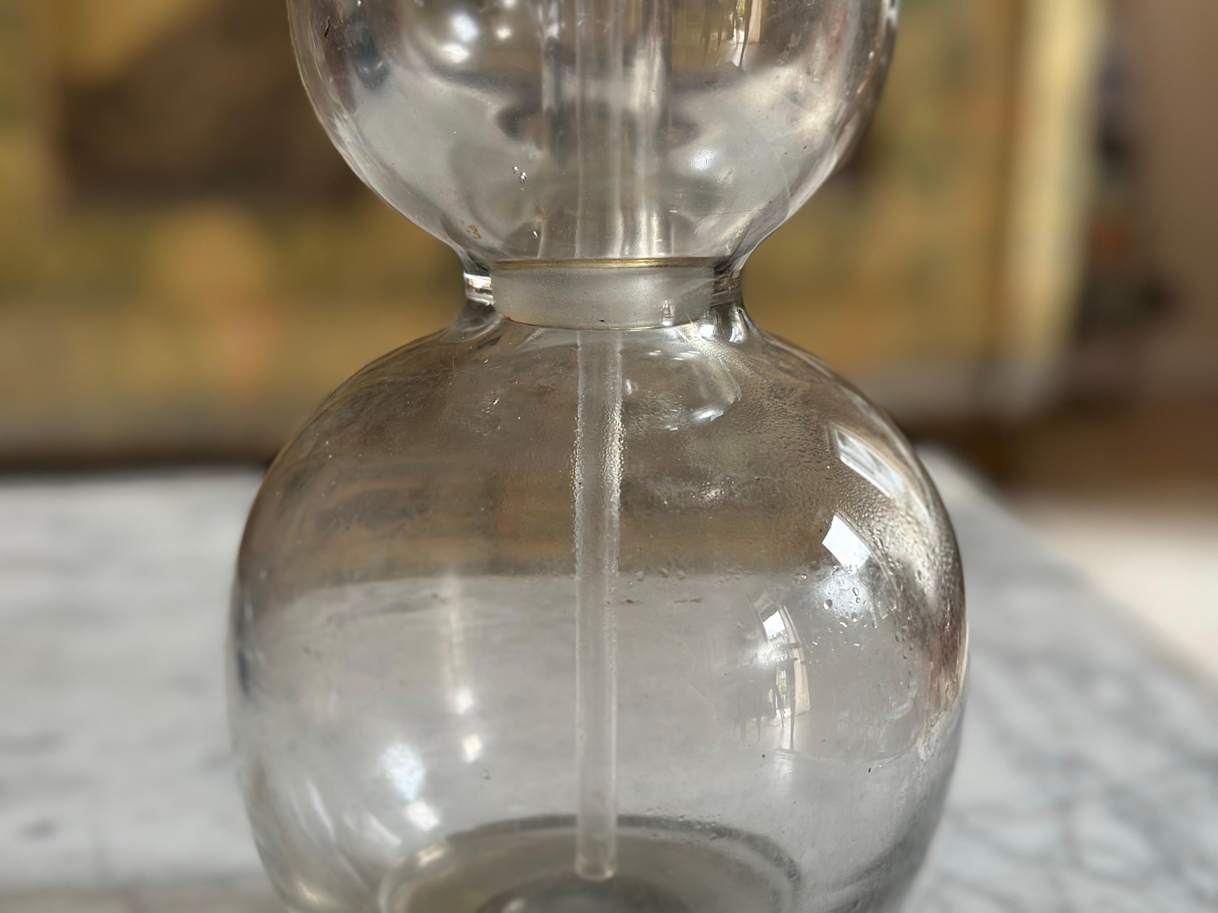 Antique French XL double Soda Siphon – Paris, circa 1890 In Good Condition For Sale In Hamburg, DE