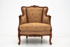 Antique French yellow bergere