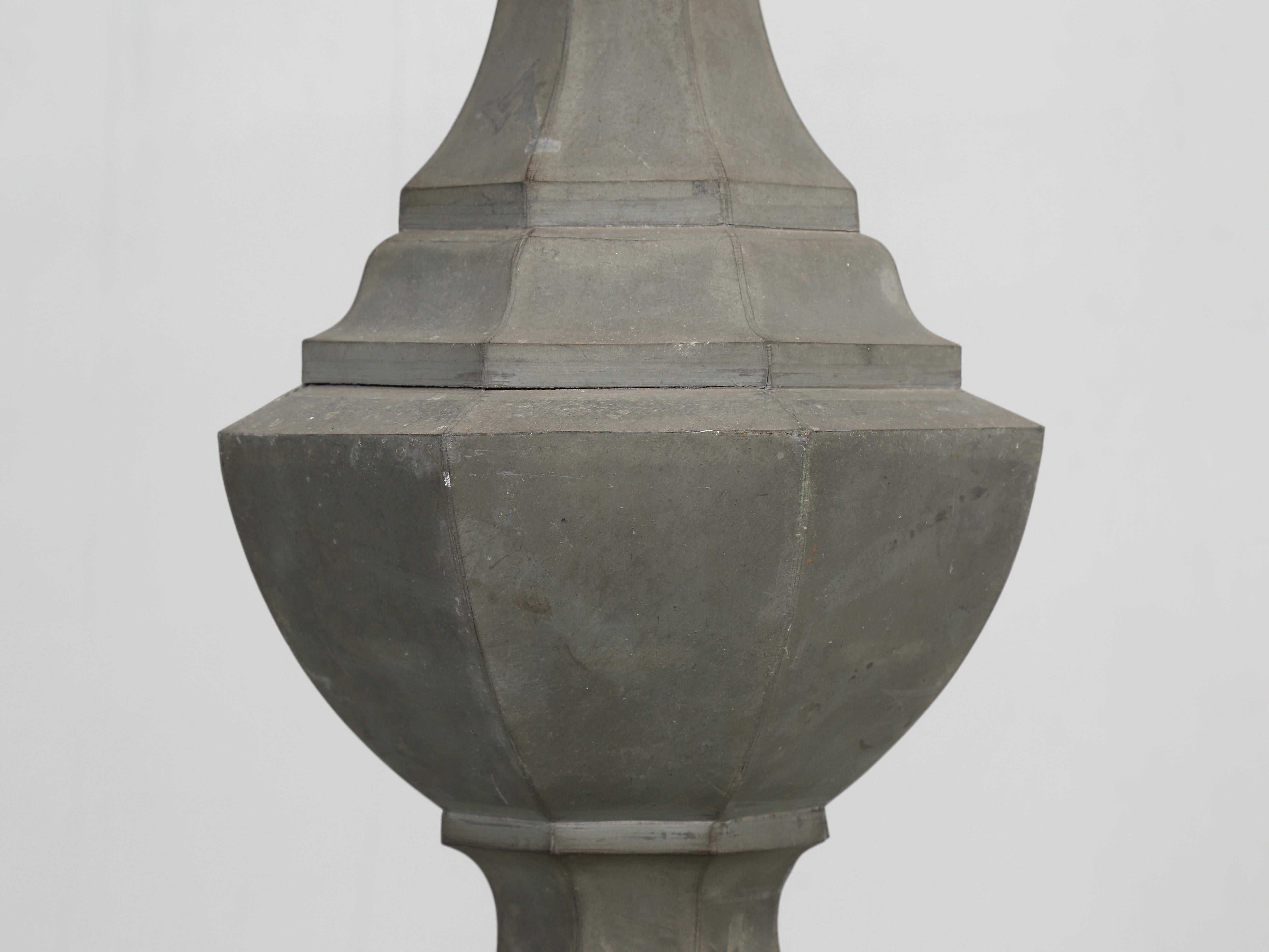 Antique French Zinc Weathervane in condizioni originali del 1900 in vendita 2
