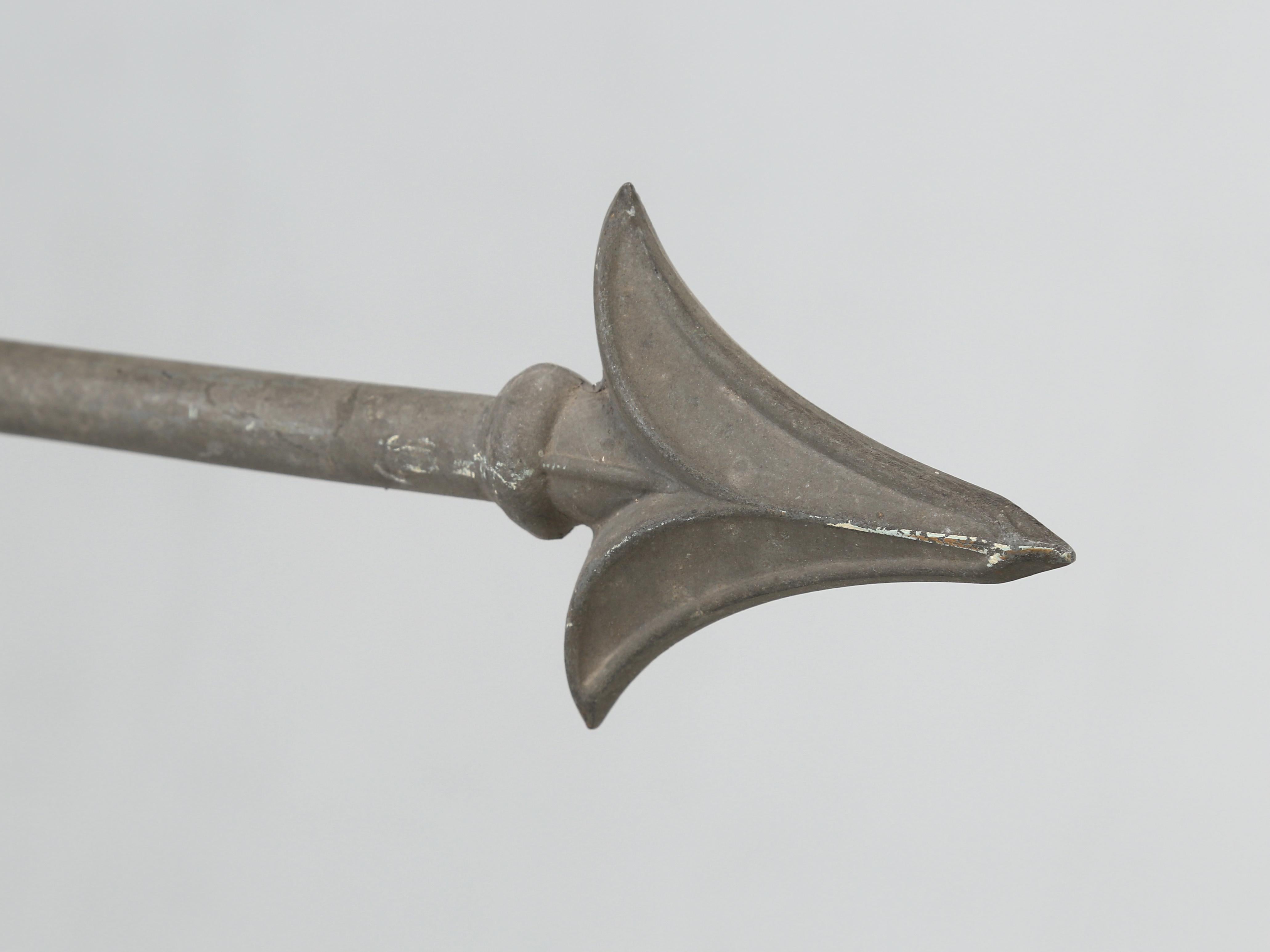 Francese Antique French Zinc Weathervane in condizioni originali del 1900 in vendita