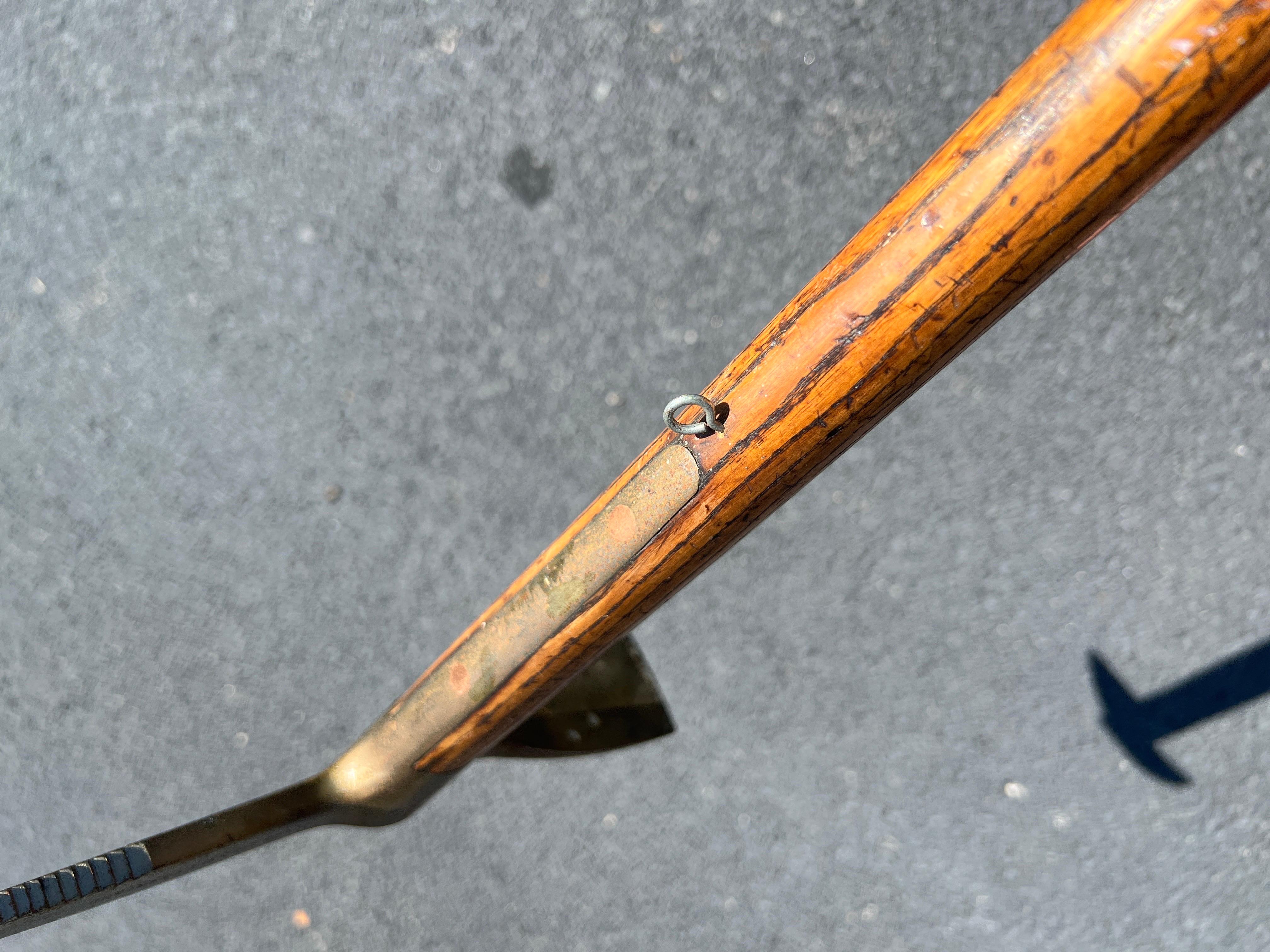 Antique Fritz Jorg Switzerland Made Copper and Steel Ice Climbing Axe In Good Condition For Sale In Atlanta, GA