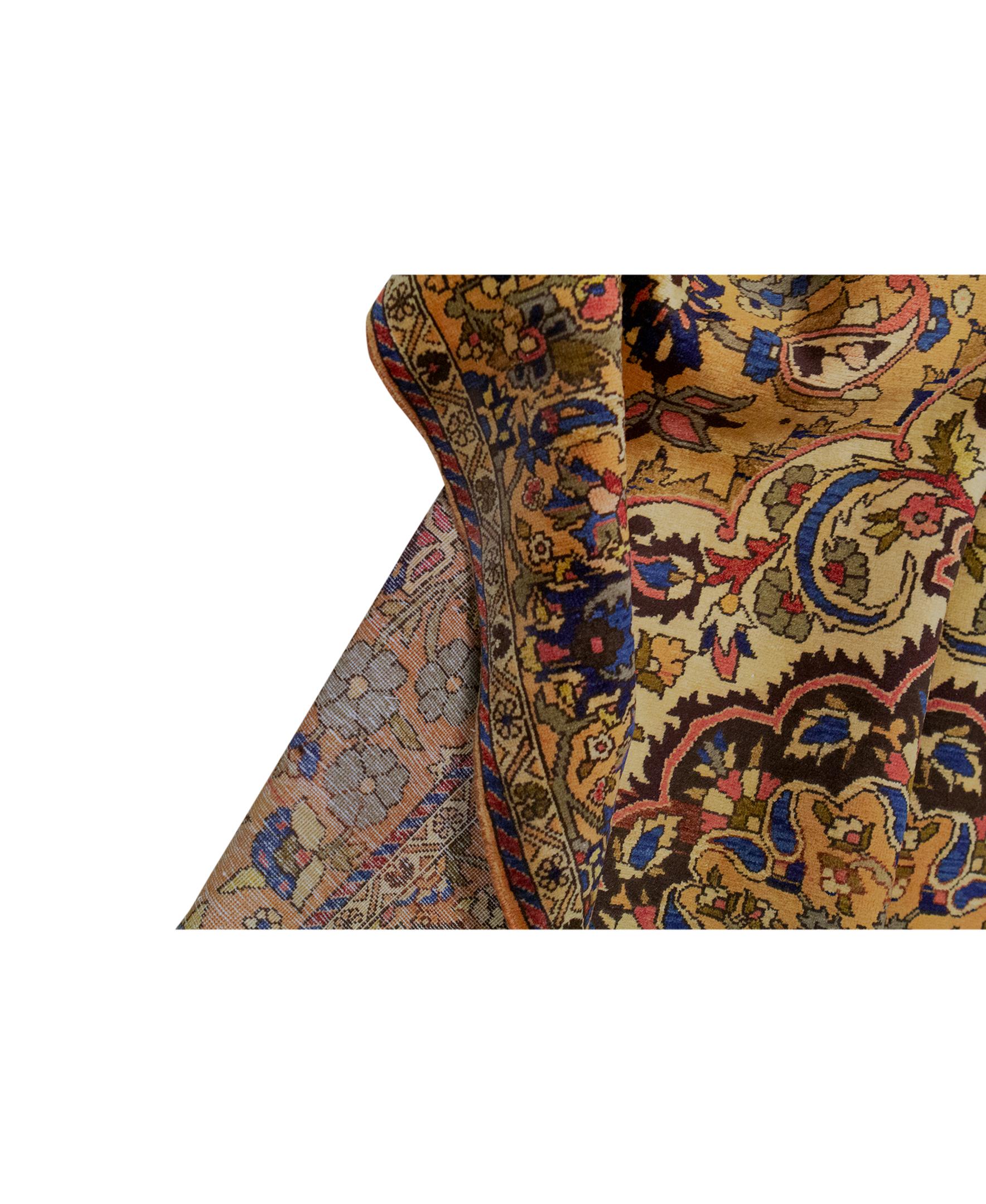 Antiker Frohan Sarouk-Teppich (Persisch) im Angebot