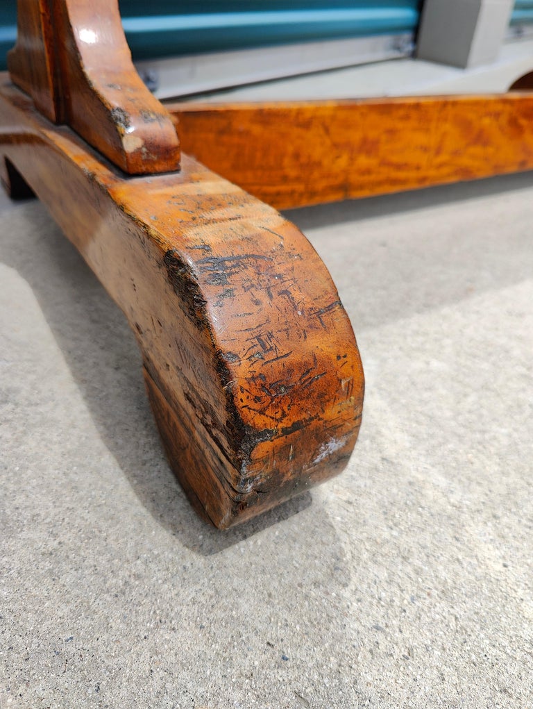 Antique Full Length Cheval Floor Mirror For Sale at 1stDibs