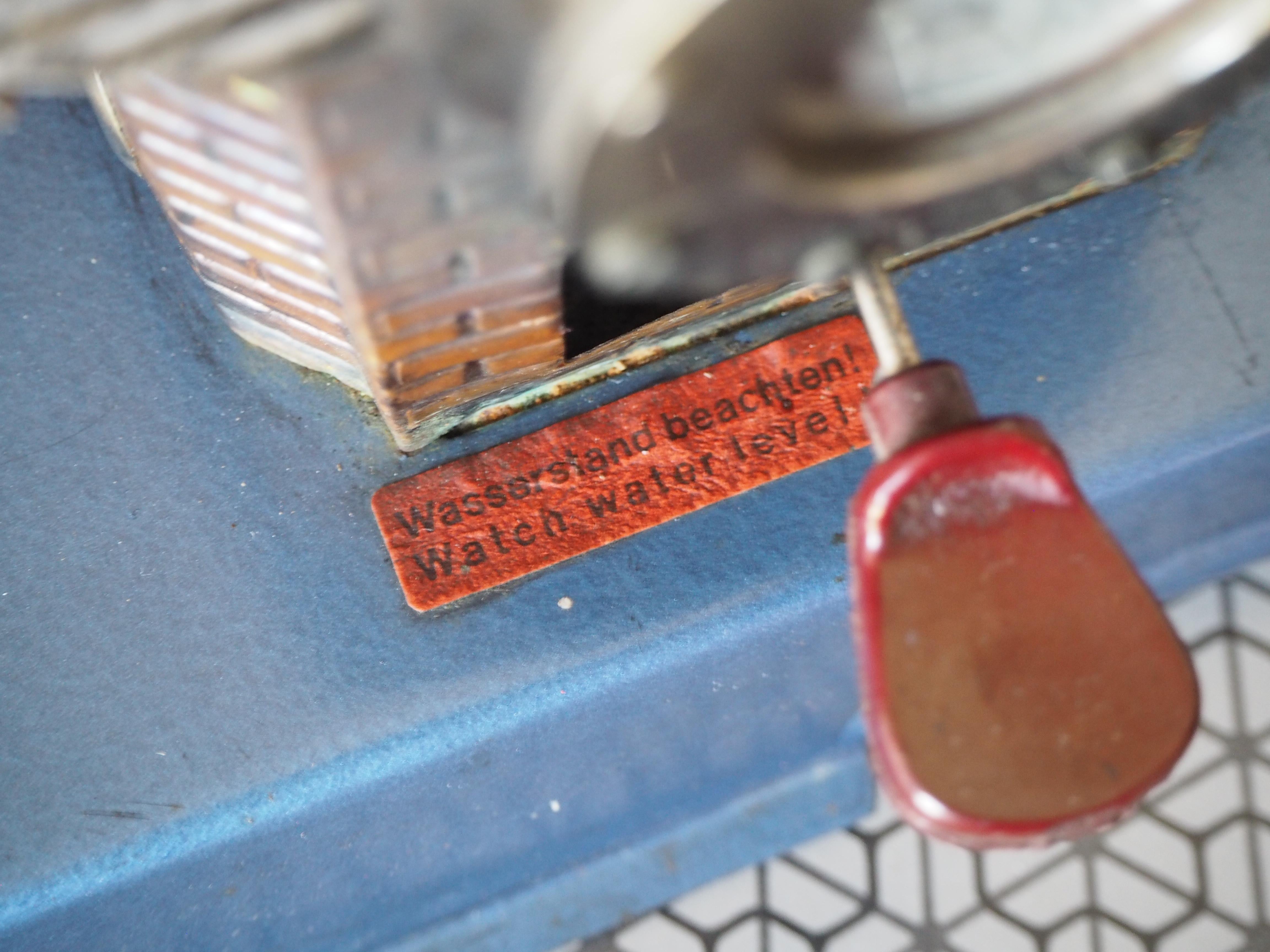 Modèle ancien de machine à vapeur entièrement fonctionnelle, Allemagne, années 1950 en vente 7