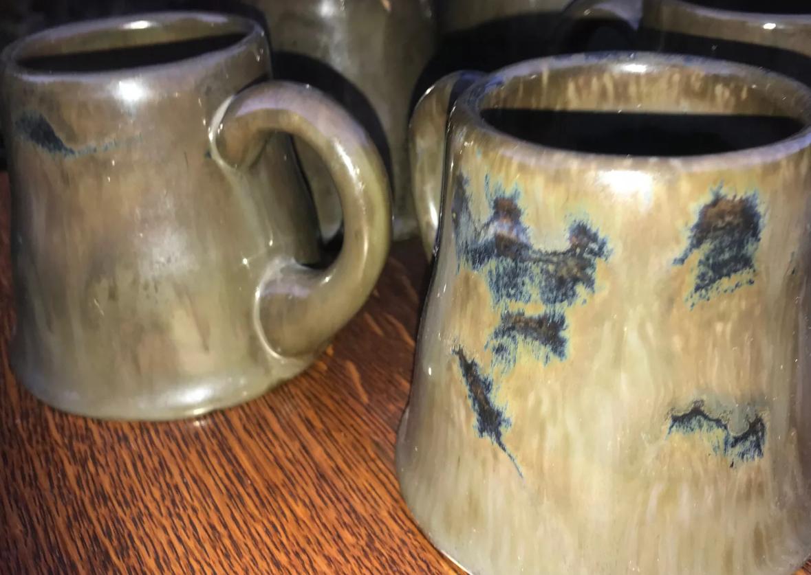 FULPE ANTIGUO  Juego de Cerámica Artística - Época Stickley - W5609 en venta 3