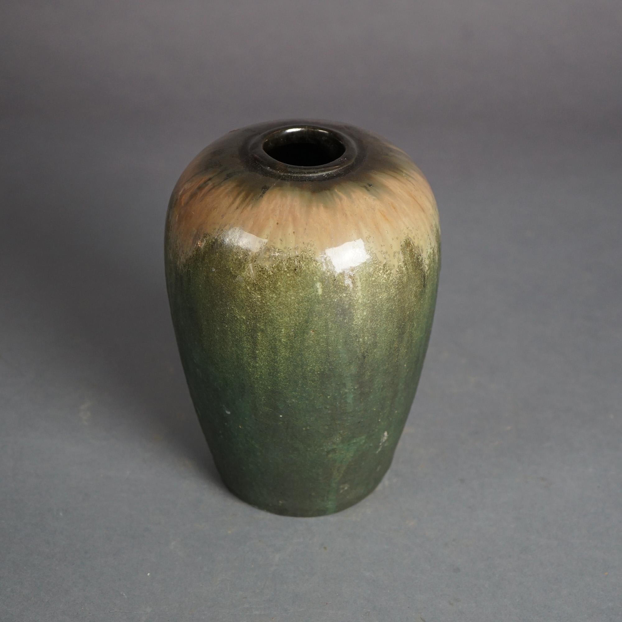 Antique Fulper for Prang Arts & Crafts Pottery Vase C1920

Measures- 8''H x 5.5''W x 5.5''D
