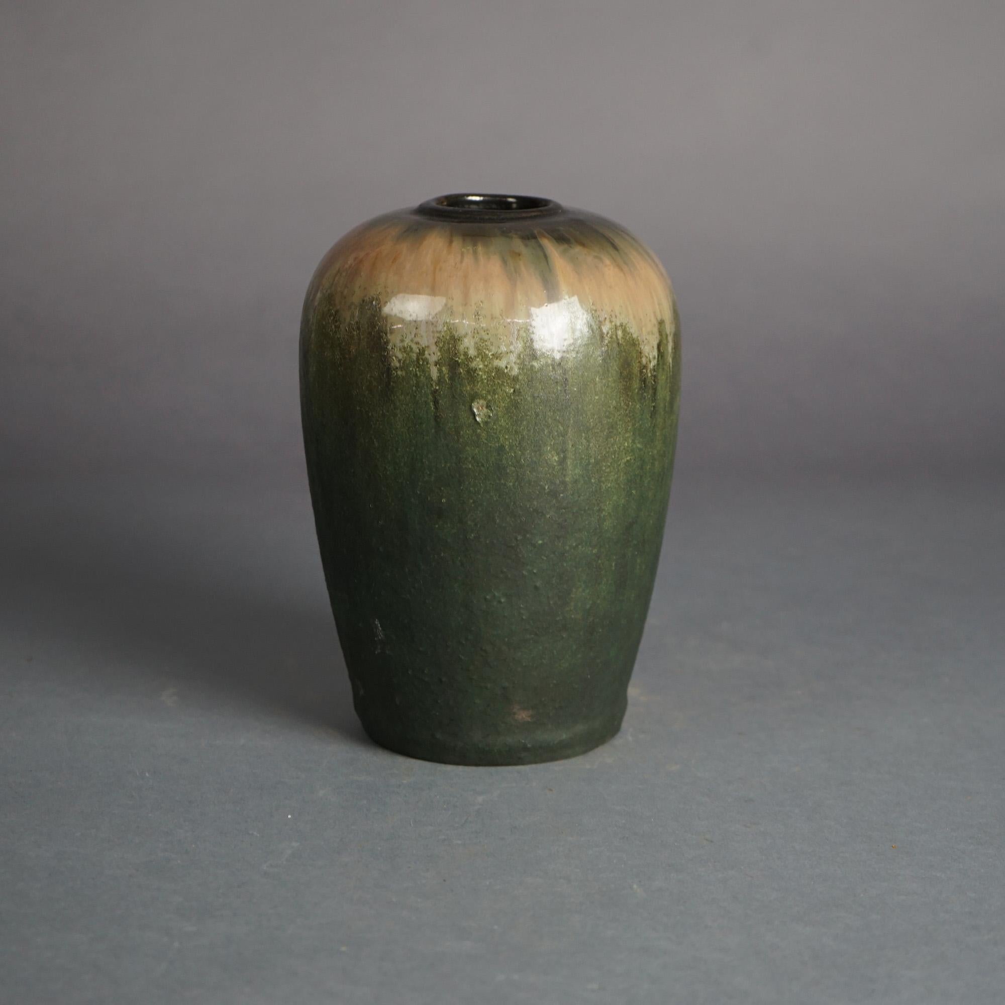 American Antique Fulper for Prang Arts & Crafts Pottery Vase C1920