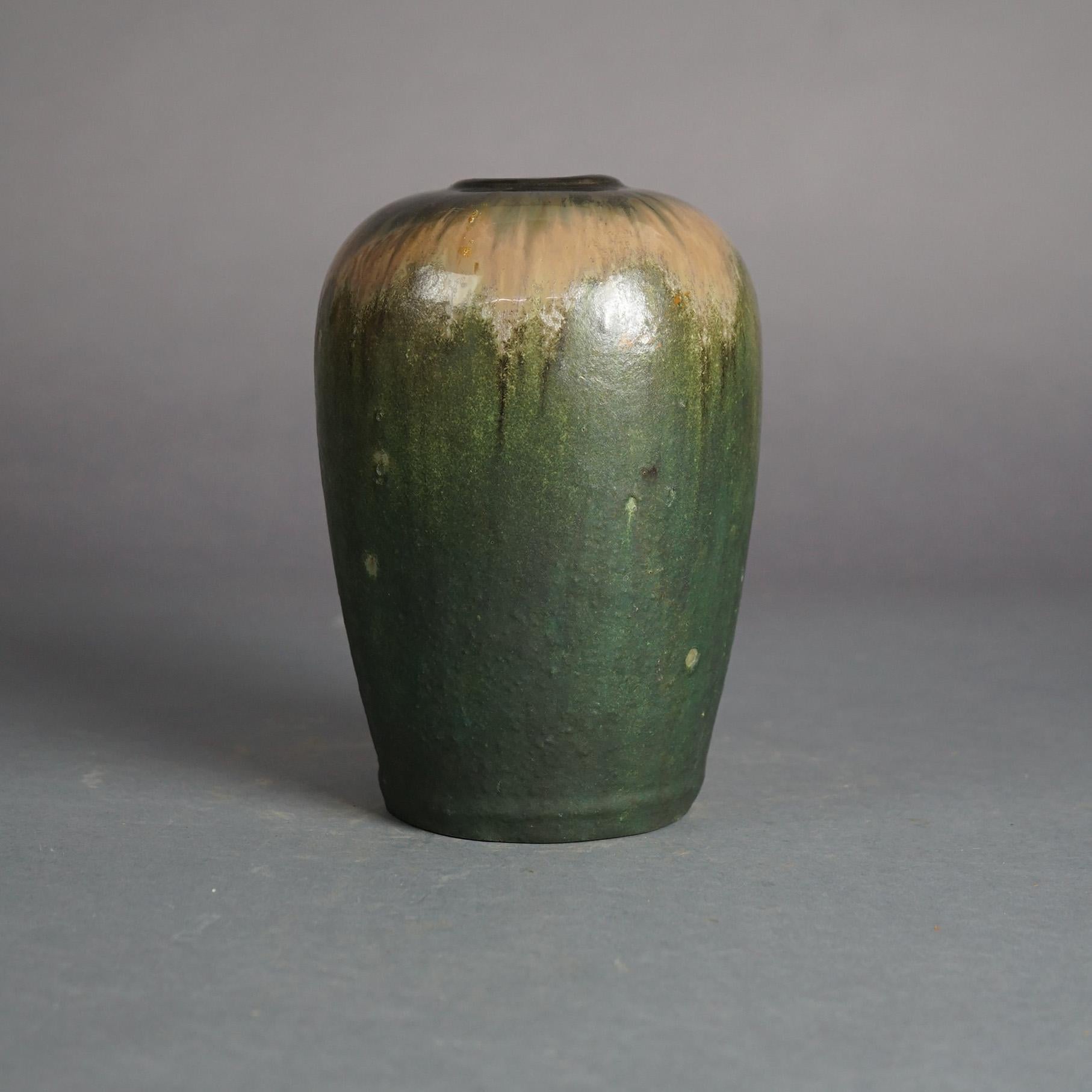 20th Century Antique Fulper for Prang Arts & Crafts Pottery Vase C1920