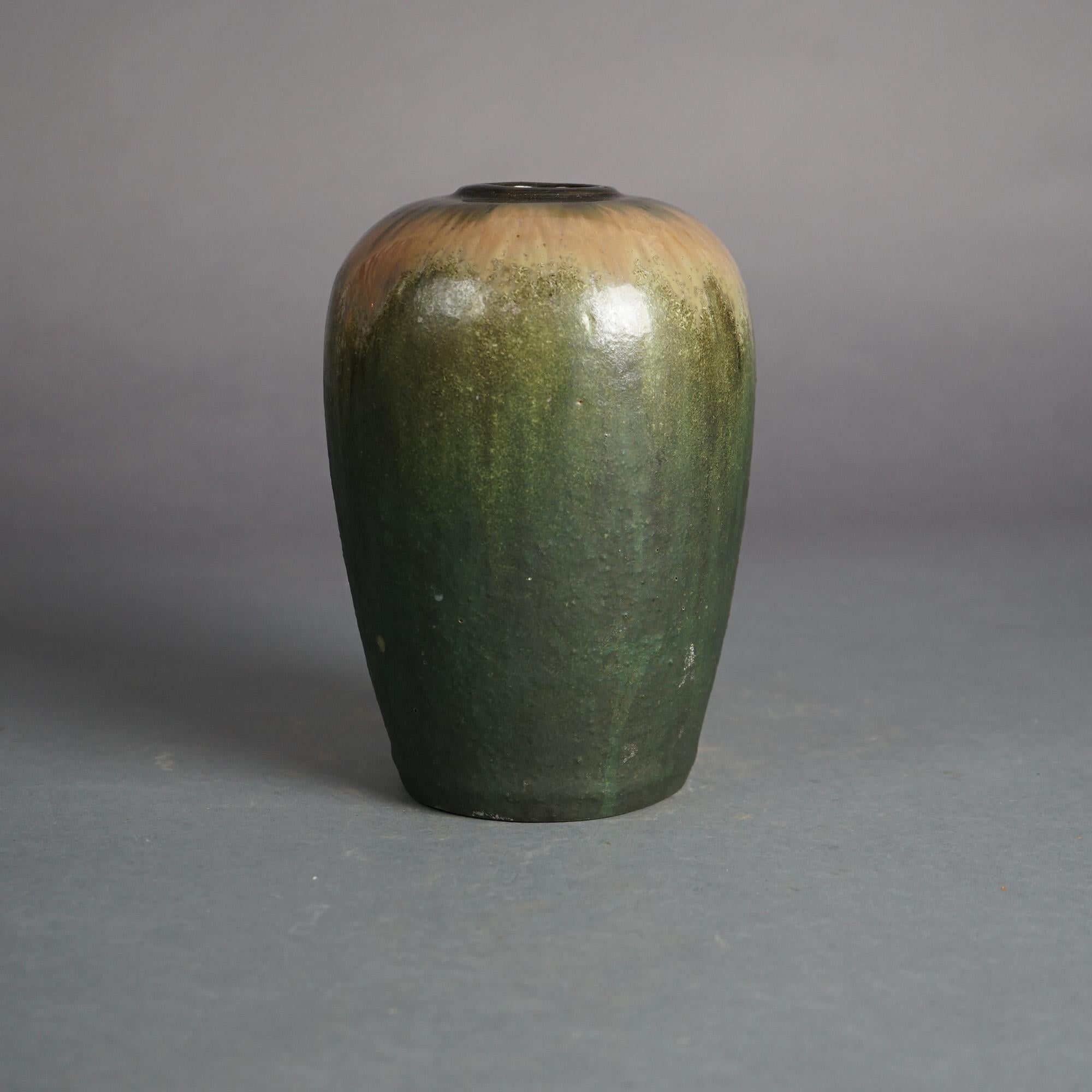 Antique Fulper for Prang Arts & Crafts Pottery Vase C1920 1