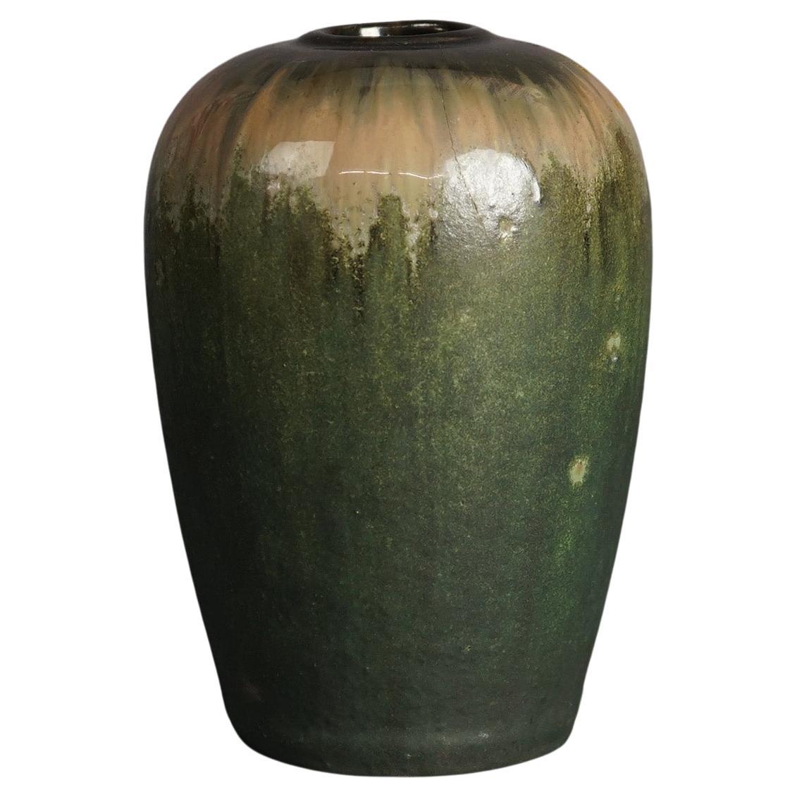 Antique Fulper for Prang Arts & Crafts Pottery Vase C1920