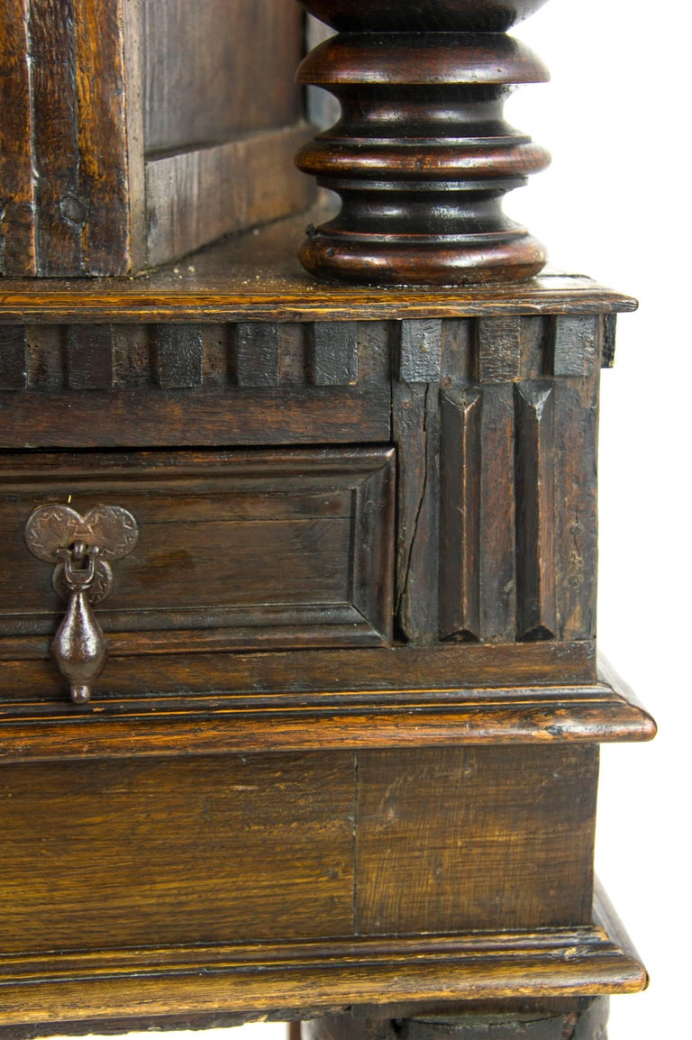 Antique Furniture Sideboard Georgian Court Cupboard Scotland 1810