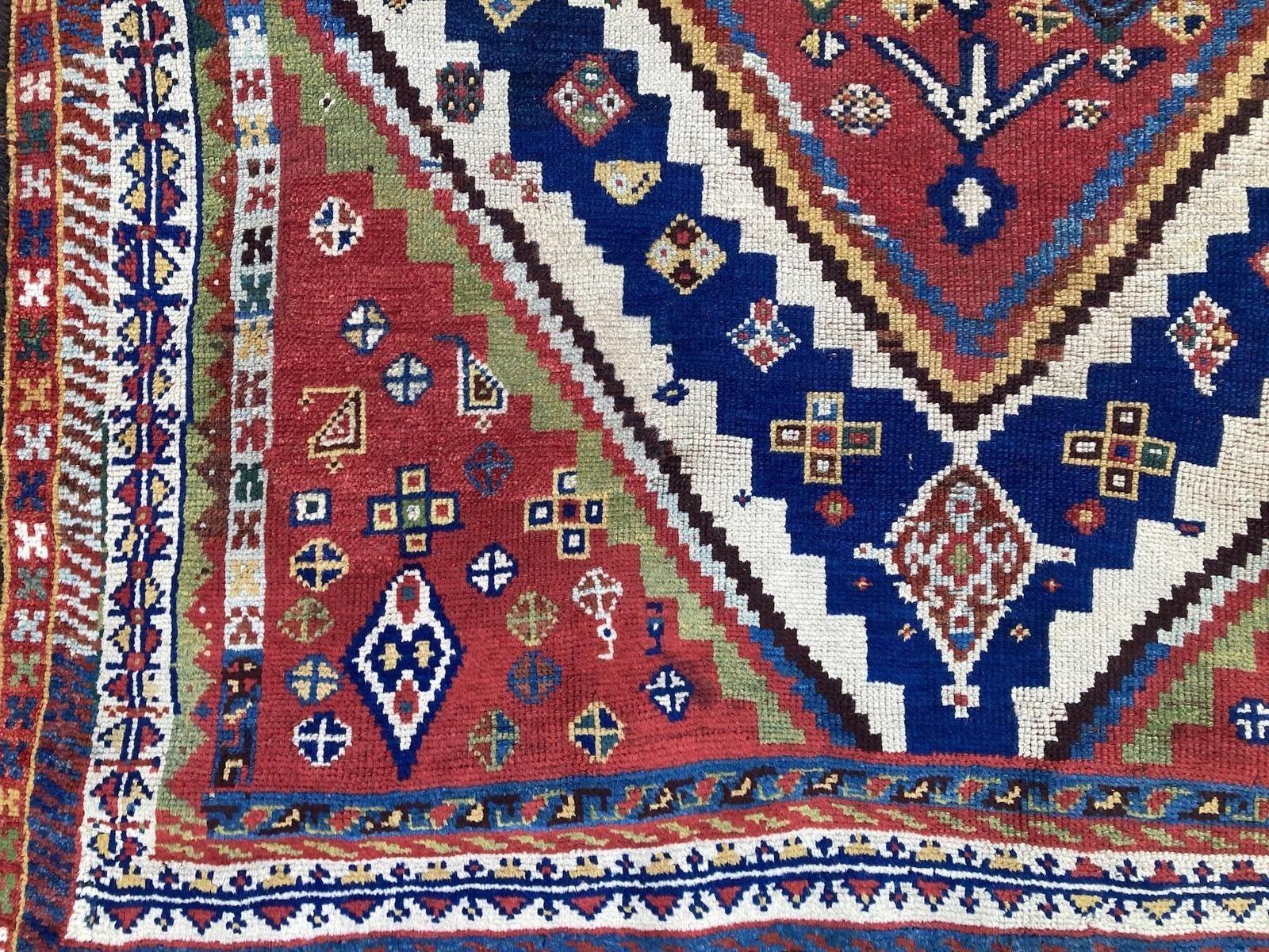 Early 20th Century Antique Gabbeh Rug