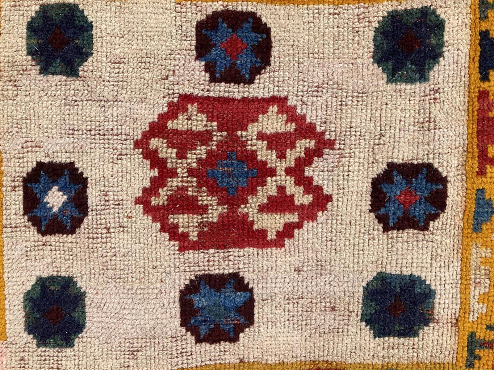 Antiker Gabbeh-Teppich 2,68 m X 1,42 m, antik im Angebot 15