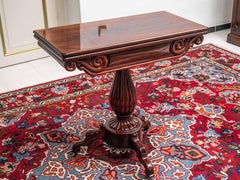 Antique game table - folding