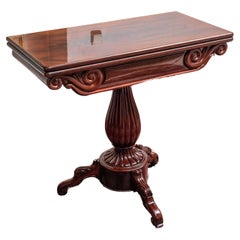 Antique game table - folding