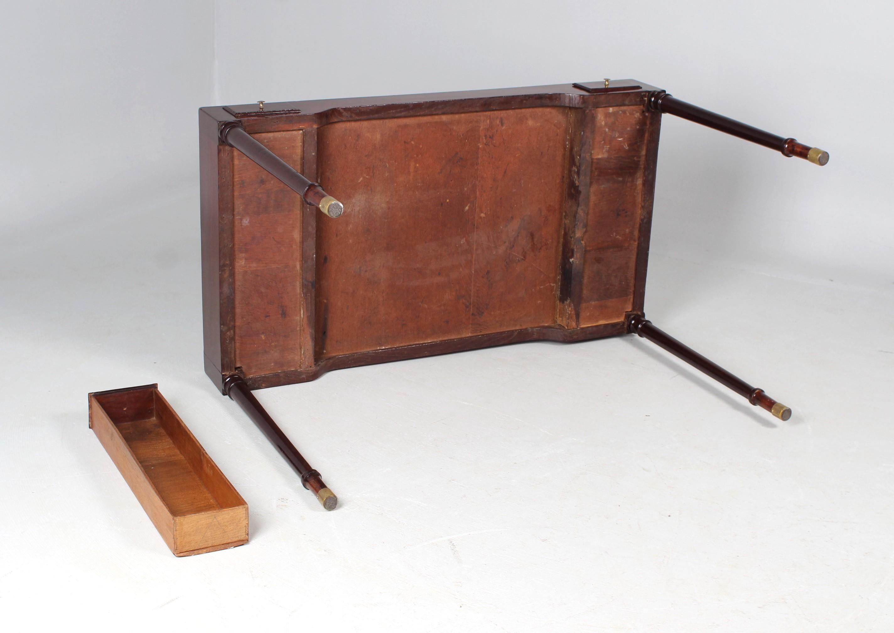 Antiker Spieltisch, Table à Tric Trac, Mahagoni, Frankreich, Directoire, um 1800 im Angebot 14