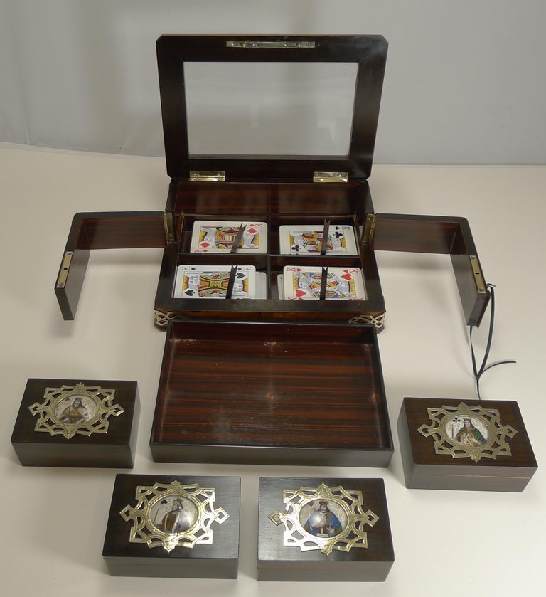 Antique Games / Playing Card Box, circa 1880 at 1stDibs antique