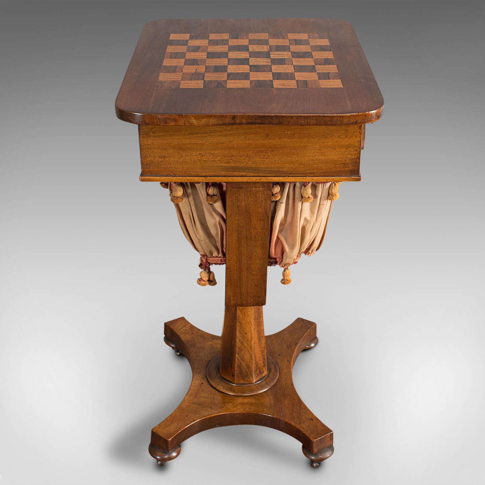 victorian games table
