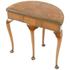 Antique Games Table, Turn Over Table, Scotland 1920, Antique Furniture, B1686