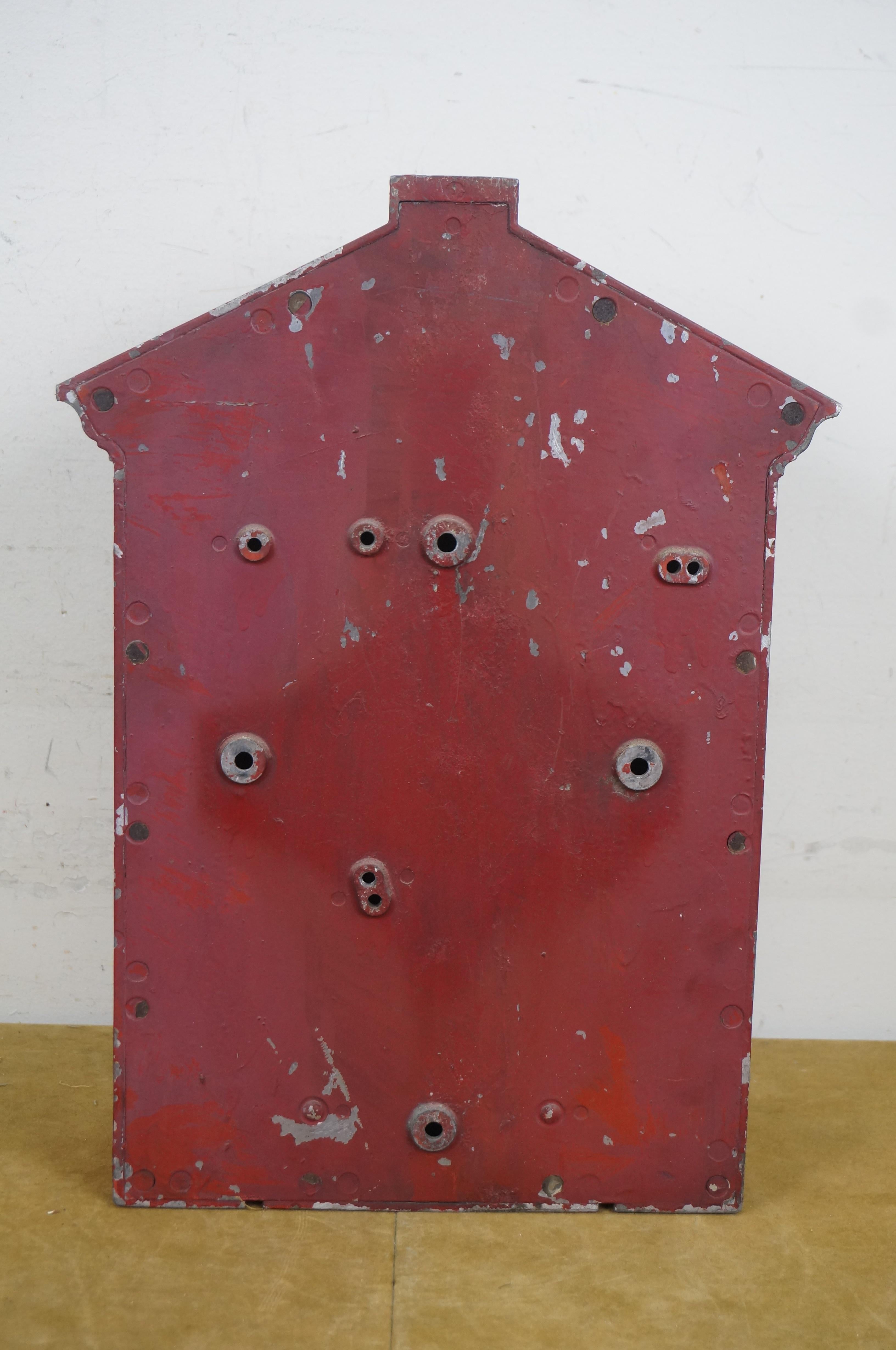 Ancienne Gamewell Cast Iron Fire Alarm Station Radio Telegraph Box 17
