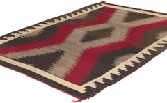 Antique Ganado Navajo-Style Rug, Southwest Modern Desert & Contemporary Santa Fe