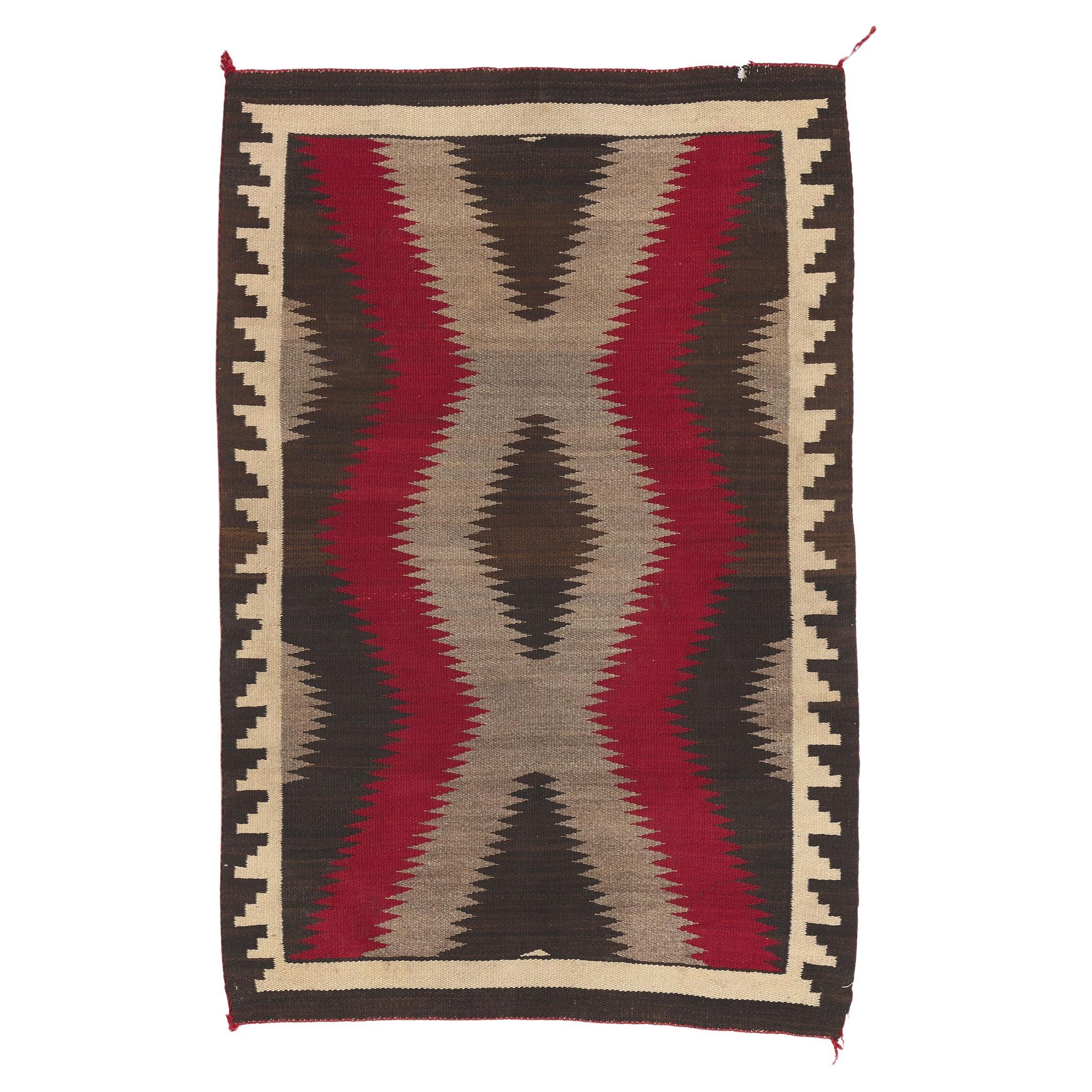 Antique Ganado Navajo Rug, Modern Southwest Meets Luxury Lodge Style