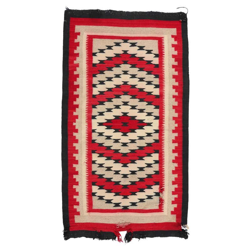 Antique Navajo-Style Rug, Southwest Modern Desert and Contemporary ...