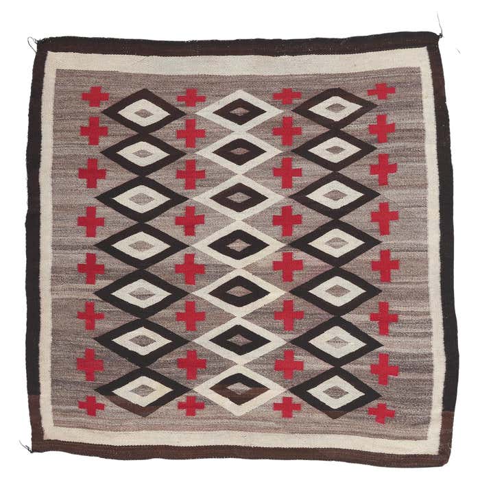 Antique Ganado Navajo-Style Rug, Southwest Style Meets Native American ...