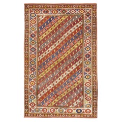 Antique Ganje Kazak Rug 3'11'' x 5'11''