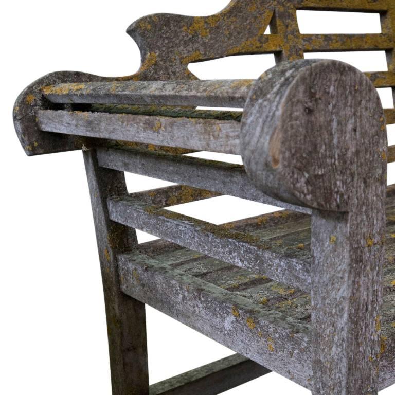 French Antique Garden Bench from France, circa 1890