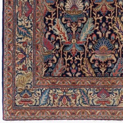 Tapis en laine noué à la main, style « Antique Garden » - Fin du XIXe siècle