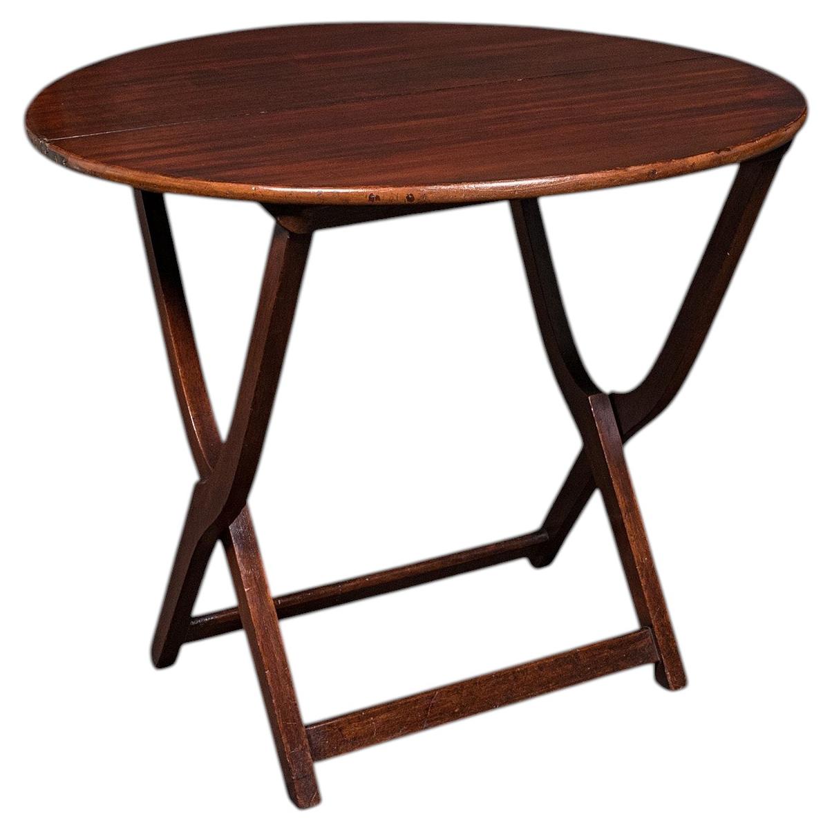 Antique Garden Party Serving Table, English, Foldes, Lounge, Veranda, Victorian en vente