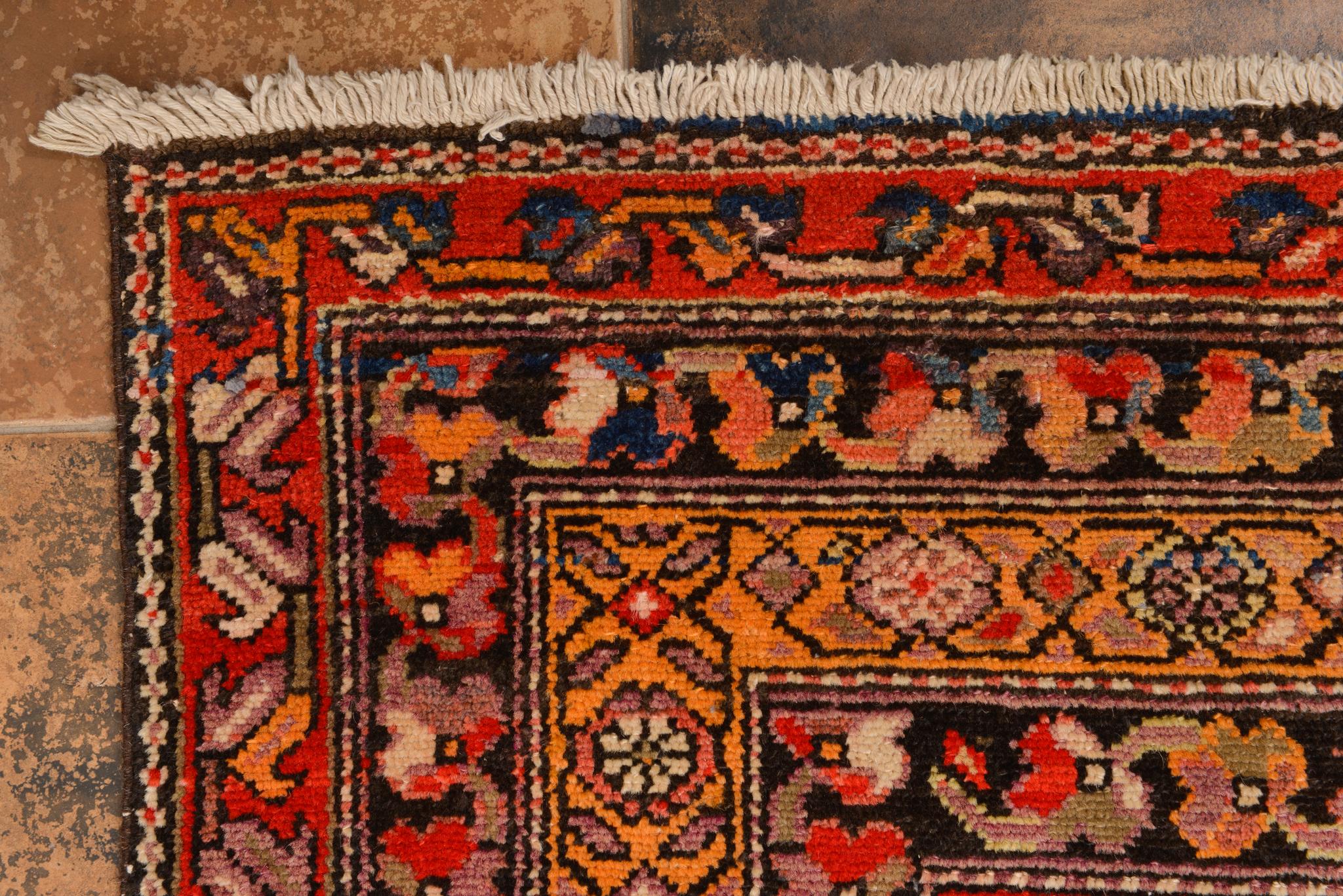 20th Century Antique Garebagh Caucasian Carpet For Sale