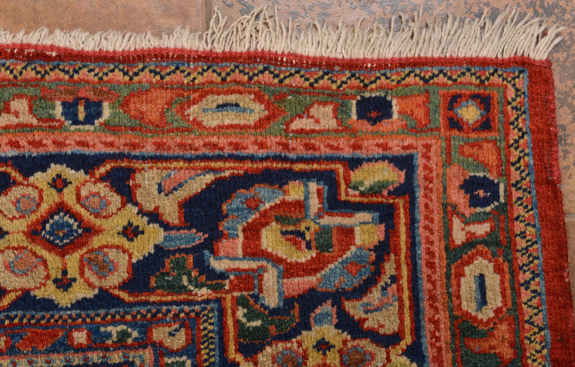 Hand-Knotted Antique Garebagh Rug or Carpet For Sale