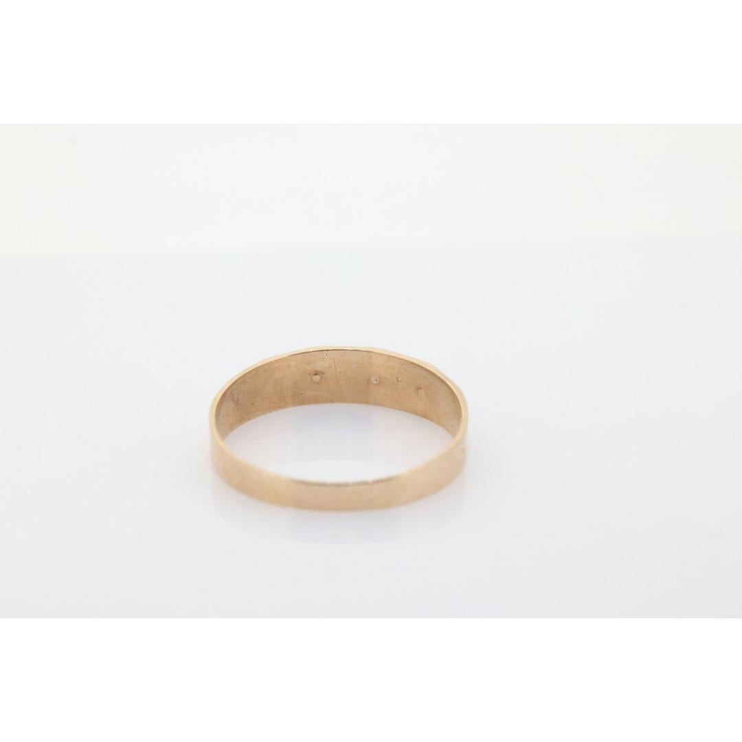 Bague ancienne en grenat et perles, sertie d'étoiles. Grenat Étoile à monture tsigane en vente 1
