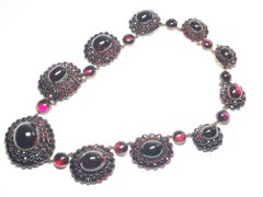 Antique Garnet Necklace