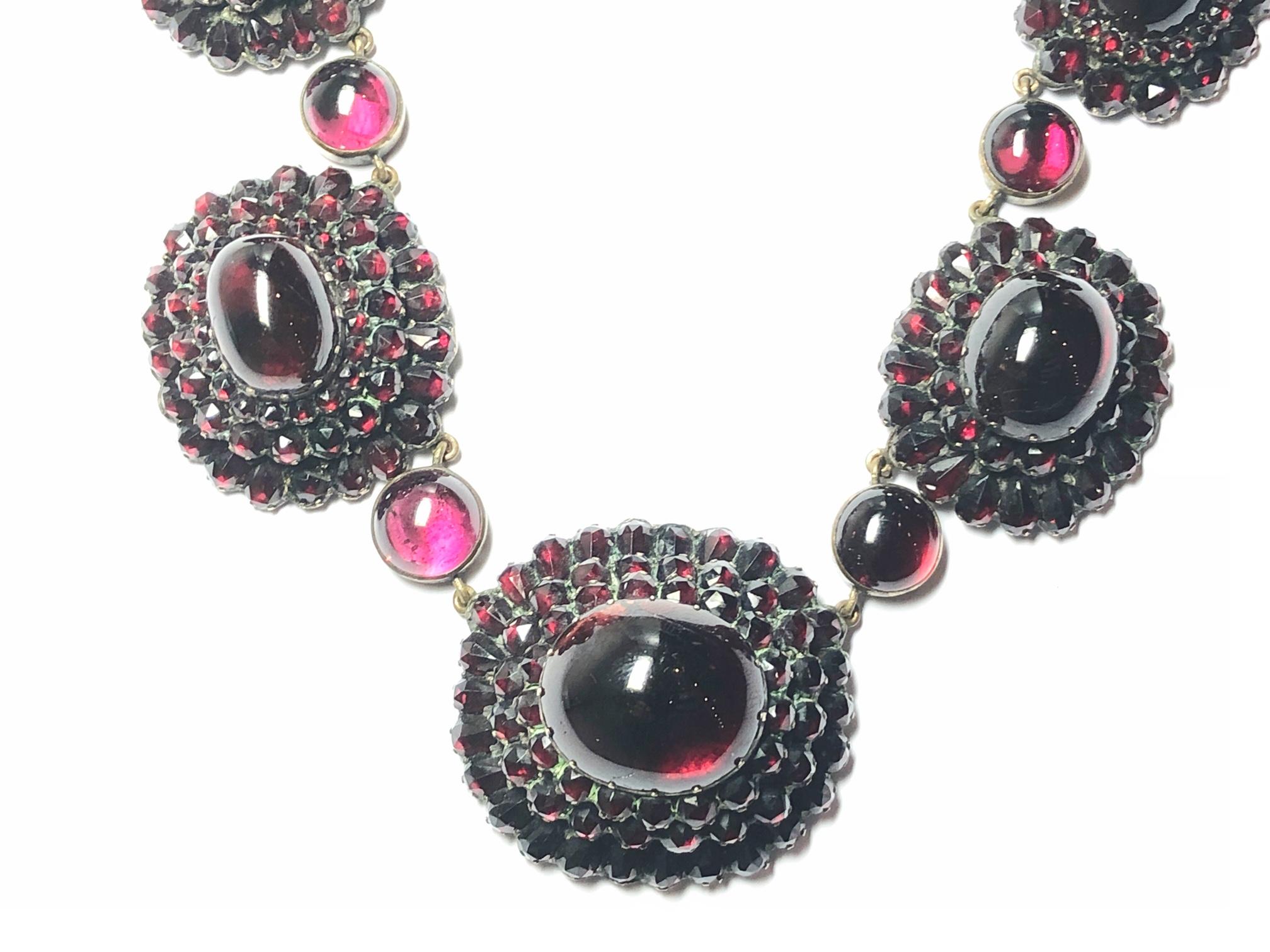 Victorian Antique Garnet Necklace