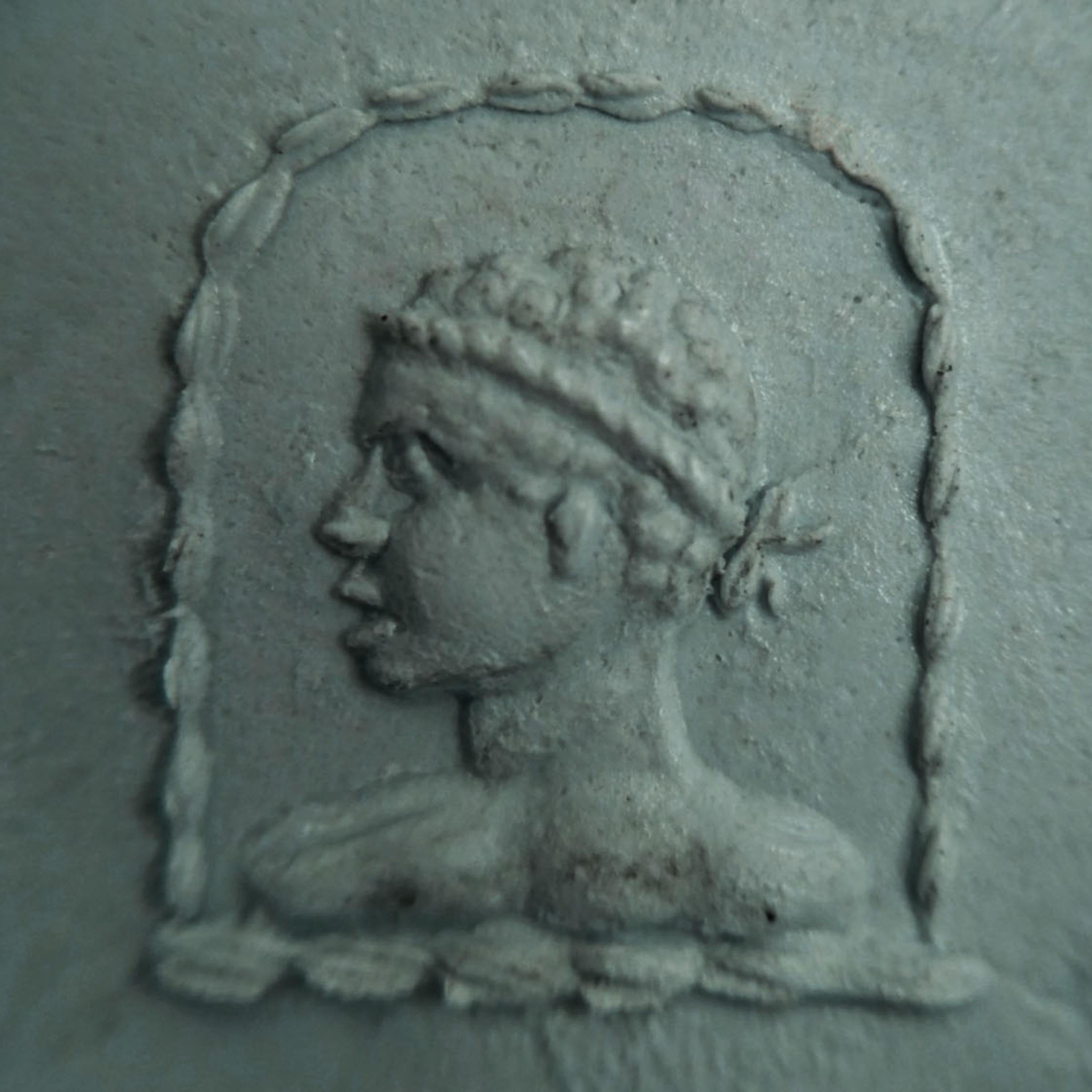 Antico sigillo da tavolo in argento e oro granato, circa 1850 In condizioni buone in vendita a London, GB